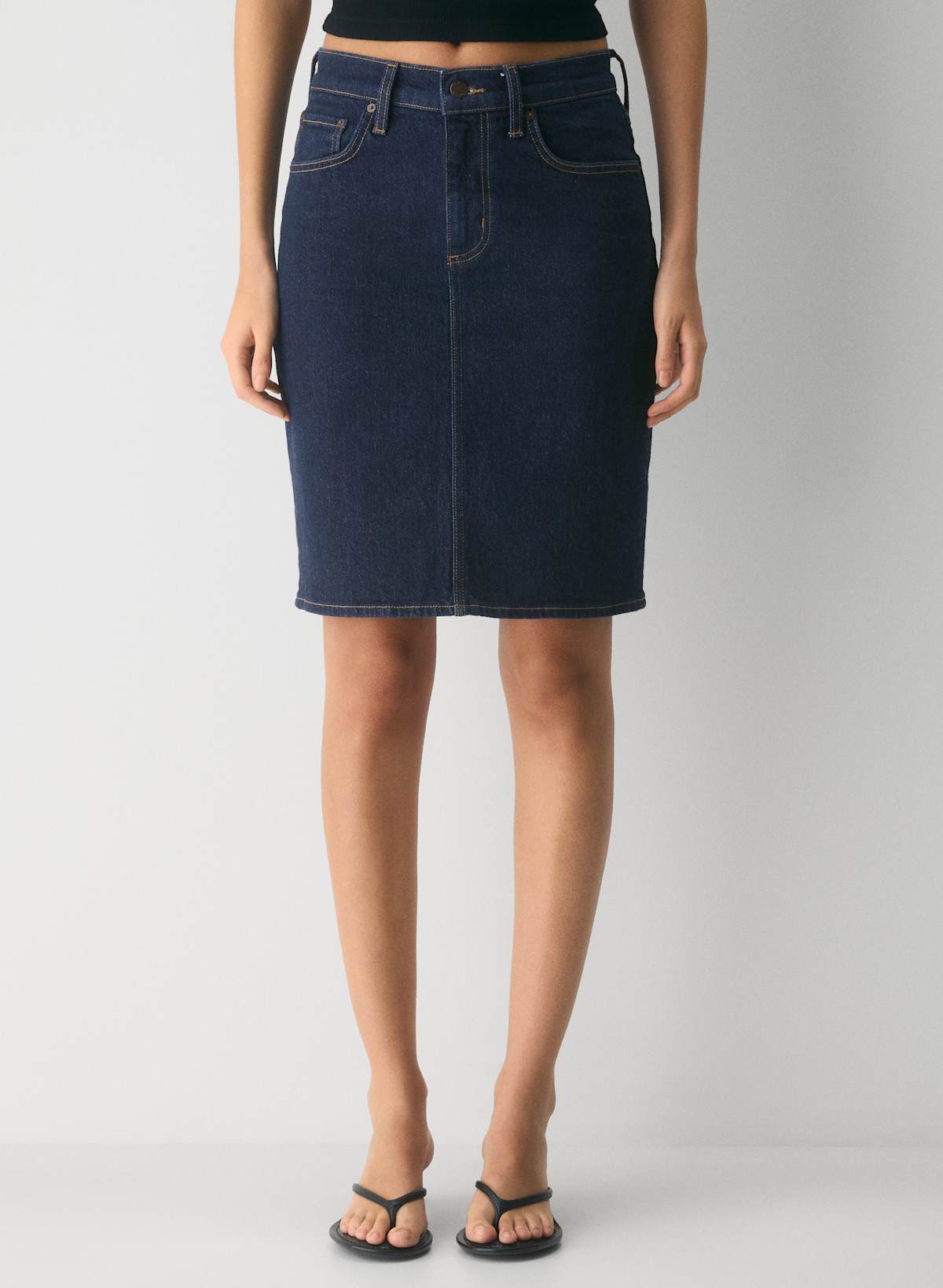 Denim Forum Mena Denim Skirt from Denim Forum