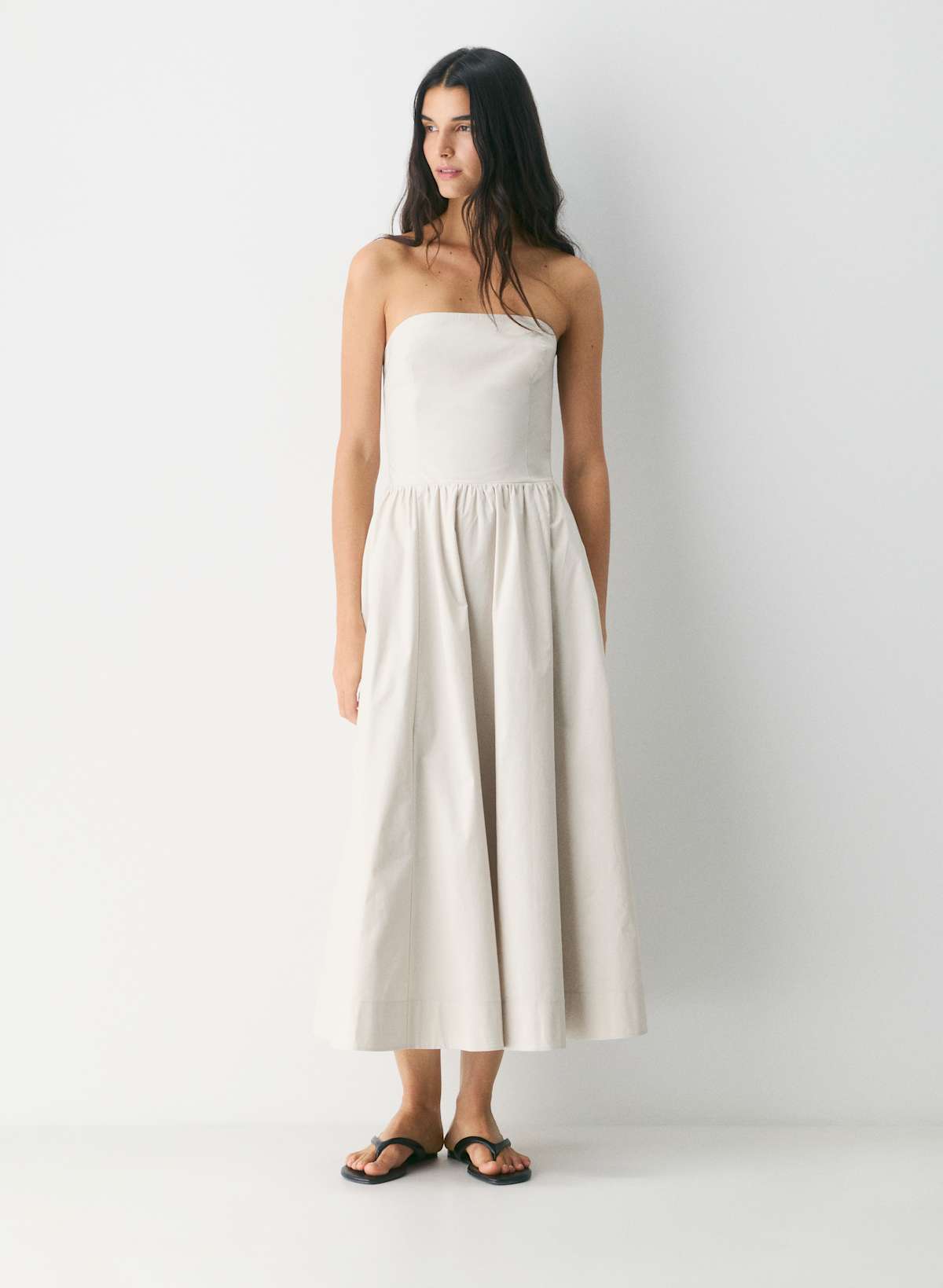 Aritzia Tillow Poplin Dress