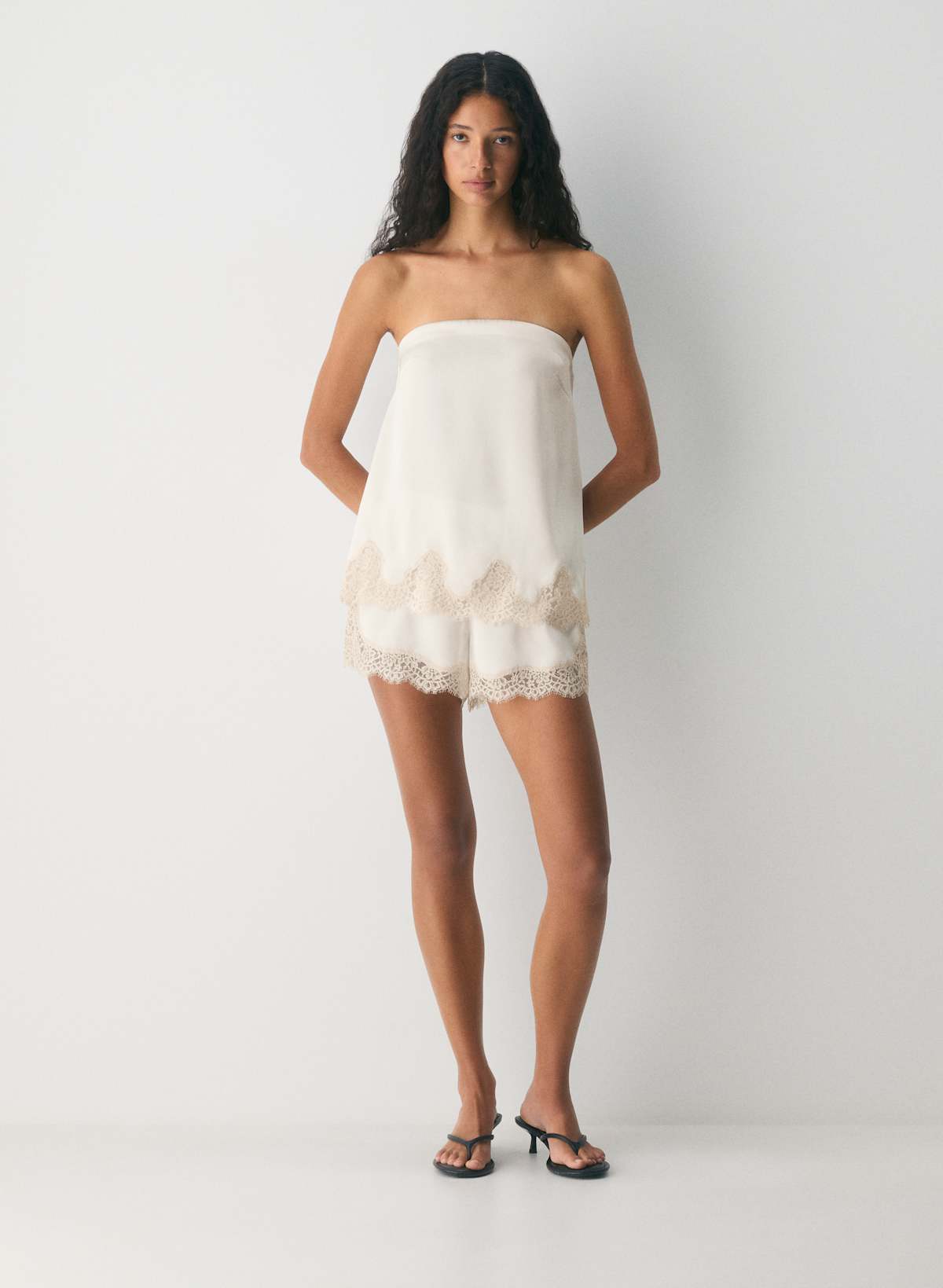 Aritzia Whimsy Satin Short