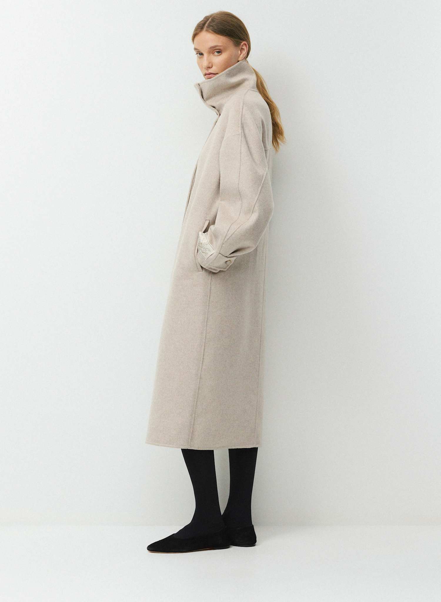 Aritzia Partridge double-faced wool coat for fall