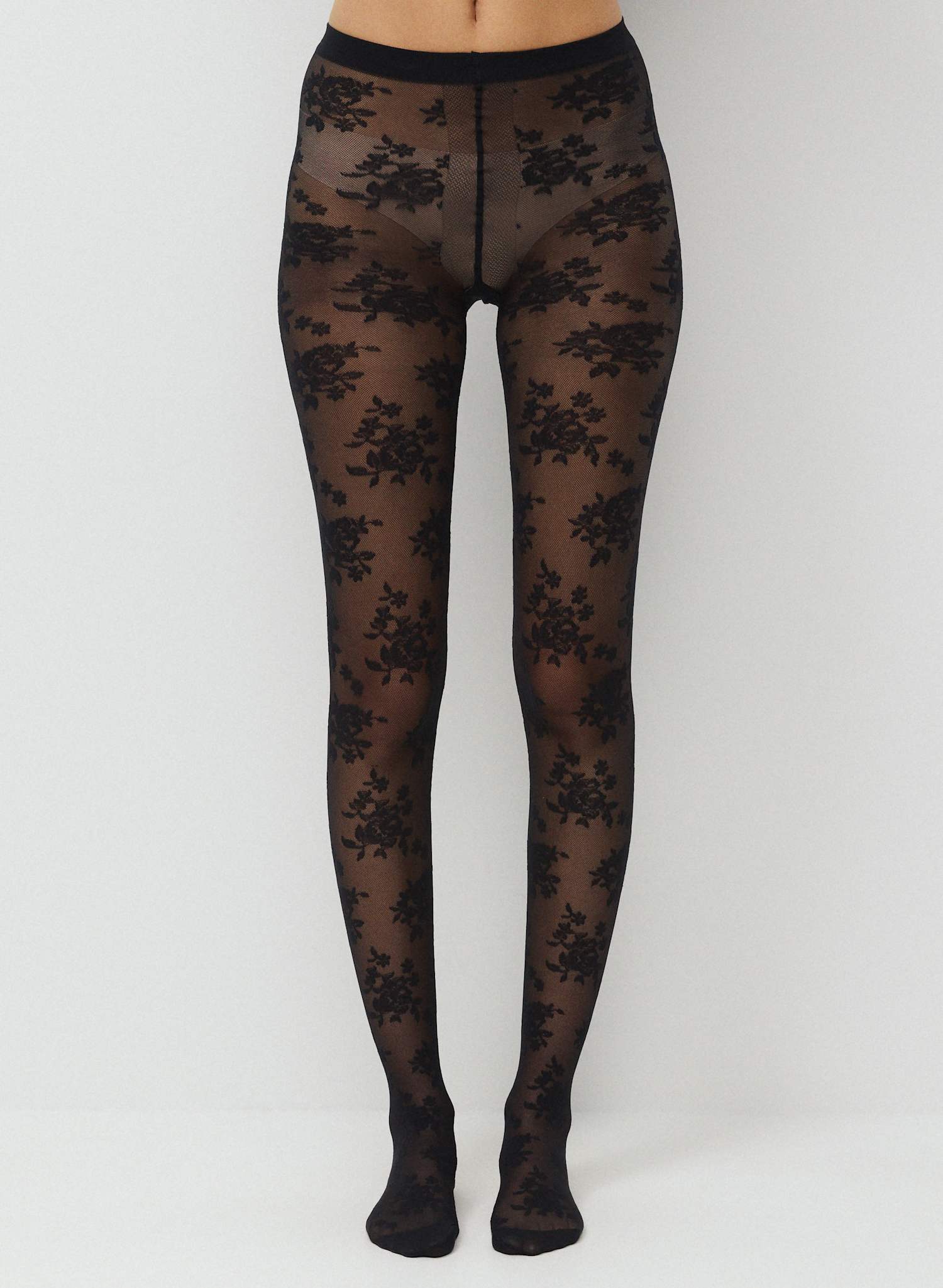 Floret Lace Tights – Aritzia