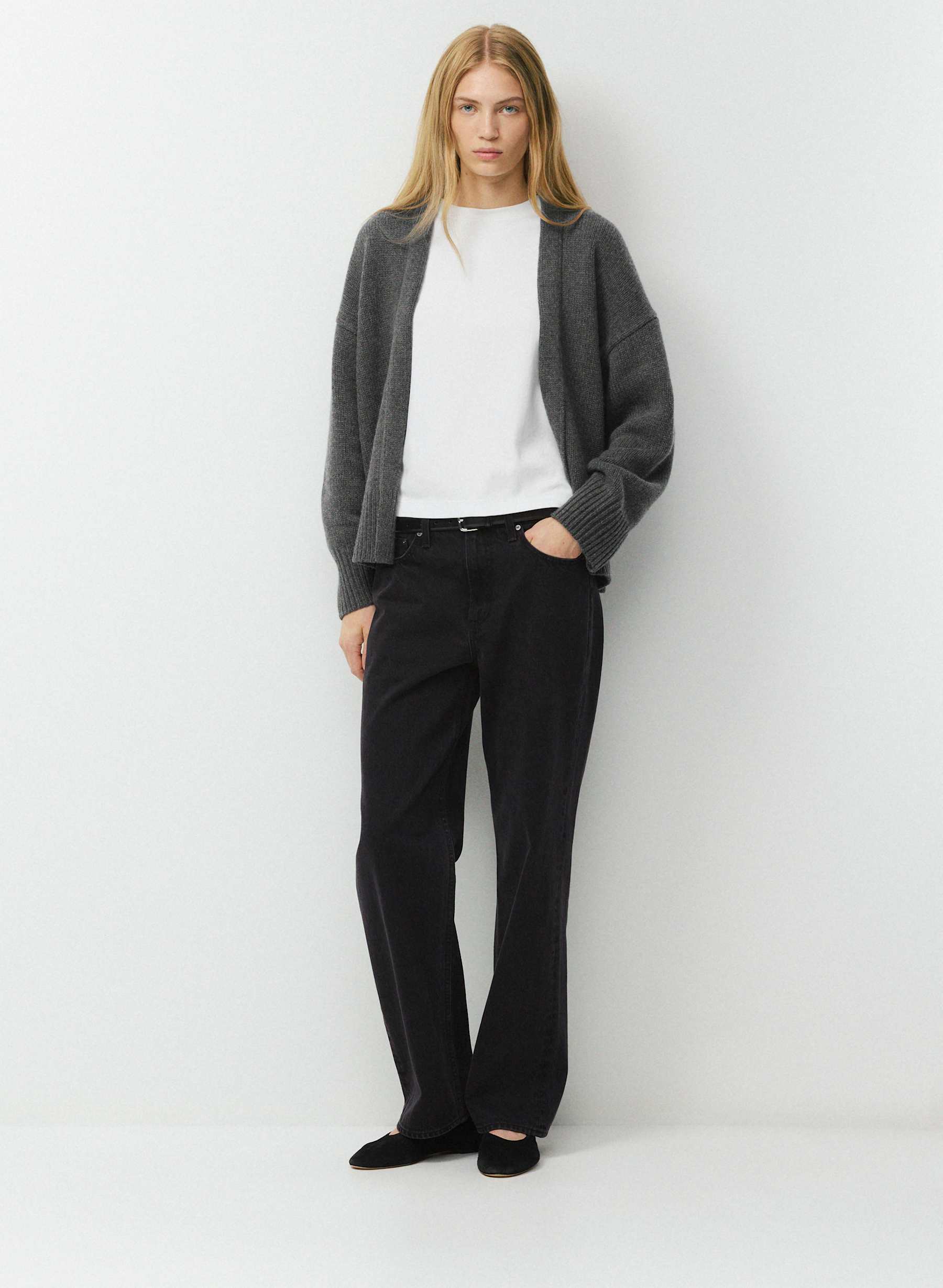 Plush Wool Cashmere Display Cardigan from Aritzia