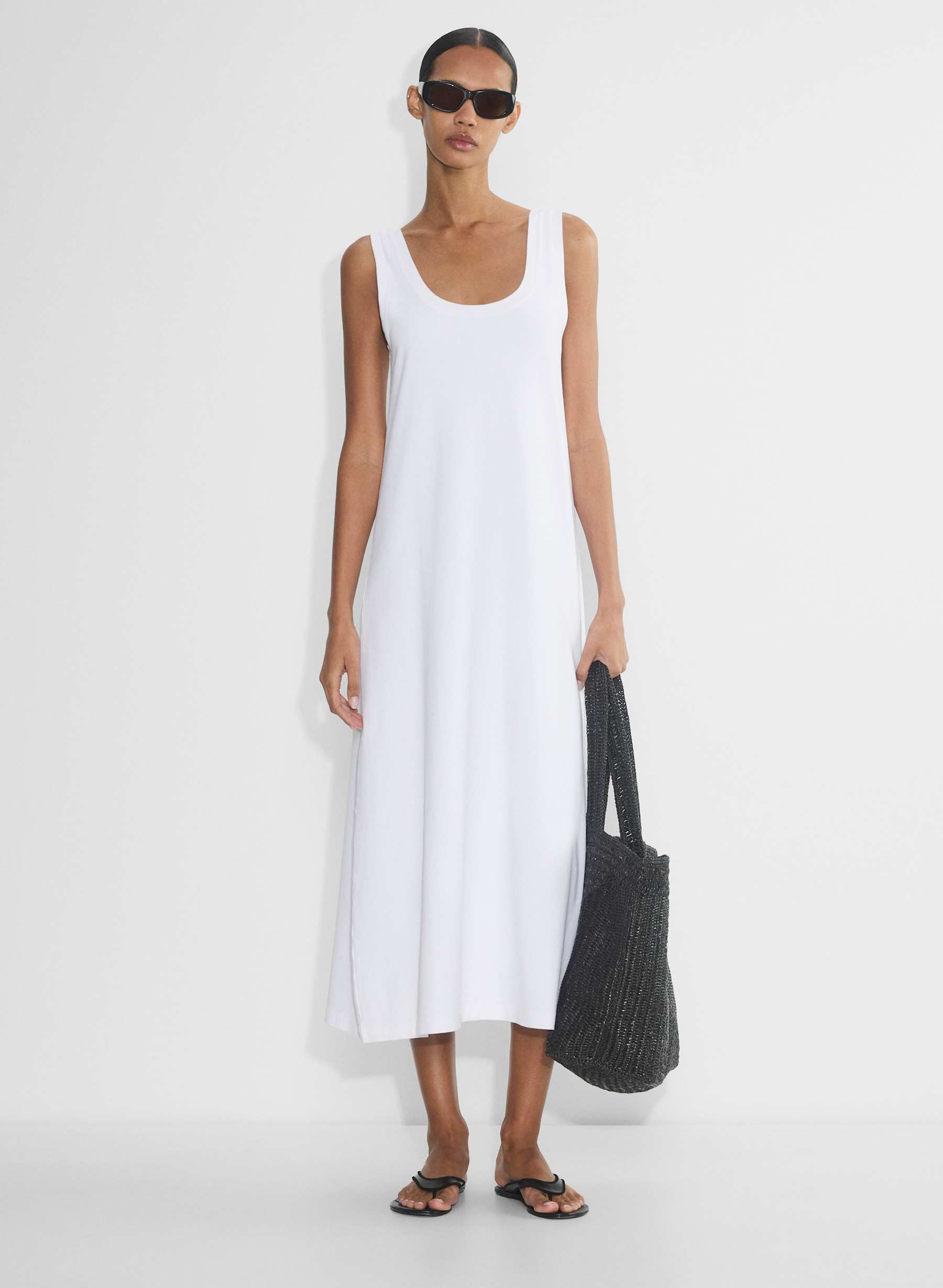 InterLock Cotton Hilma Dress from Babaton