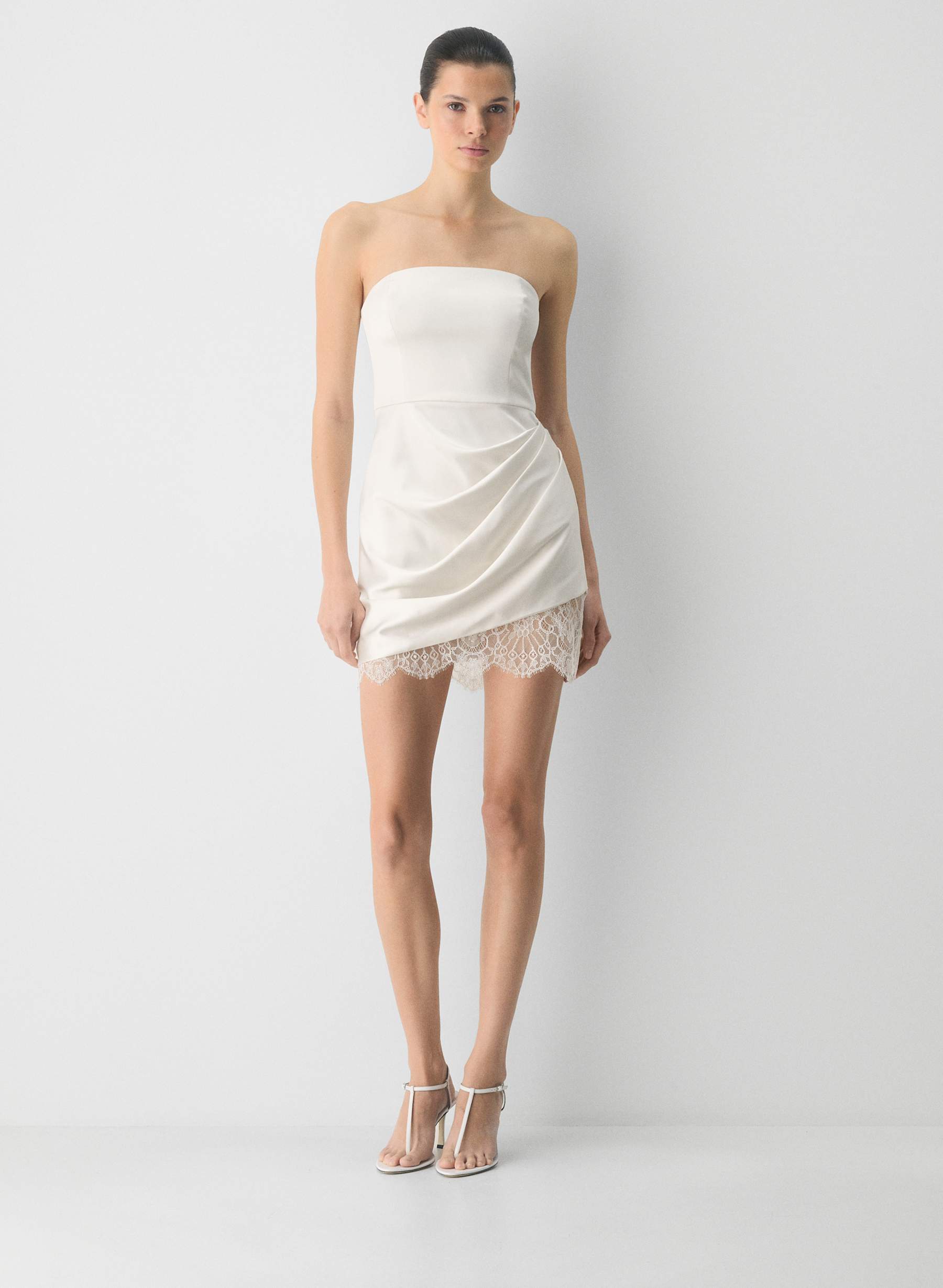 Aritzia — Showtime Satin Dress