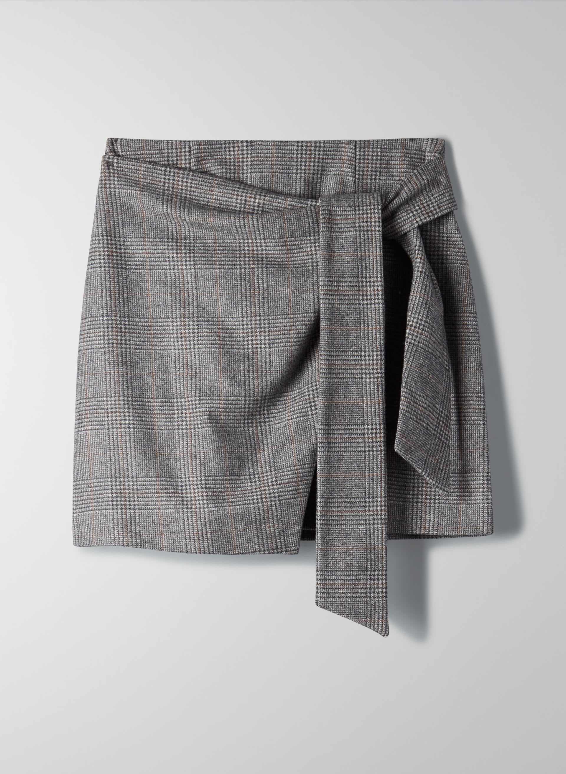 WRAP-FRONT SKIRT | Aritzia