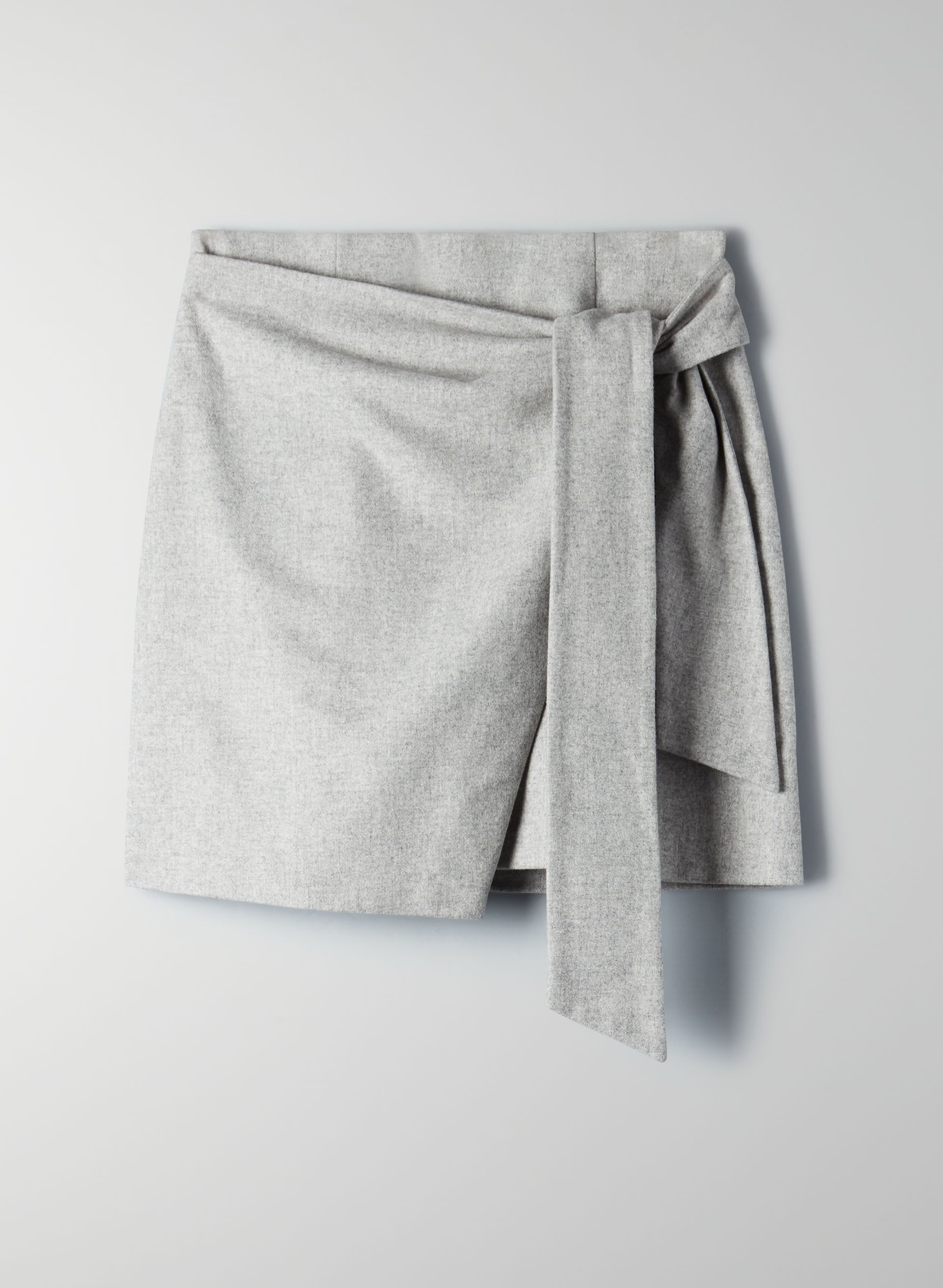 WRAP-FRONT SKIRT | Aritzia
