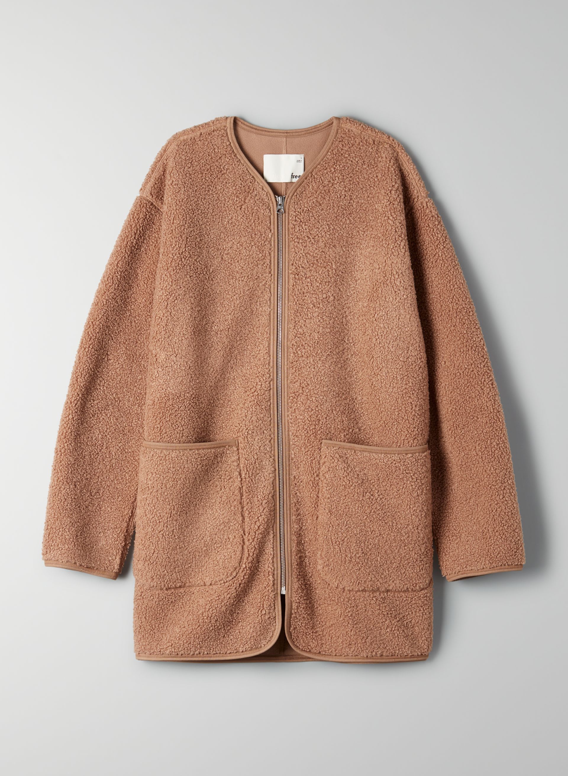 LONG SHERPA LINER JACKET | Aritzia