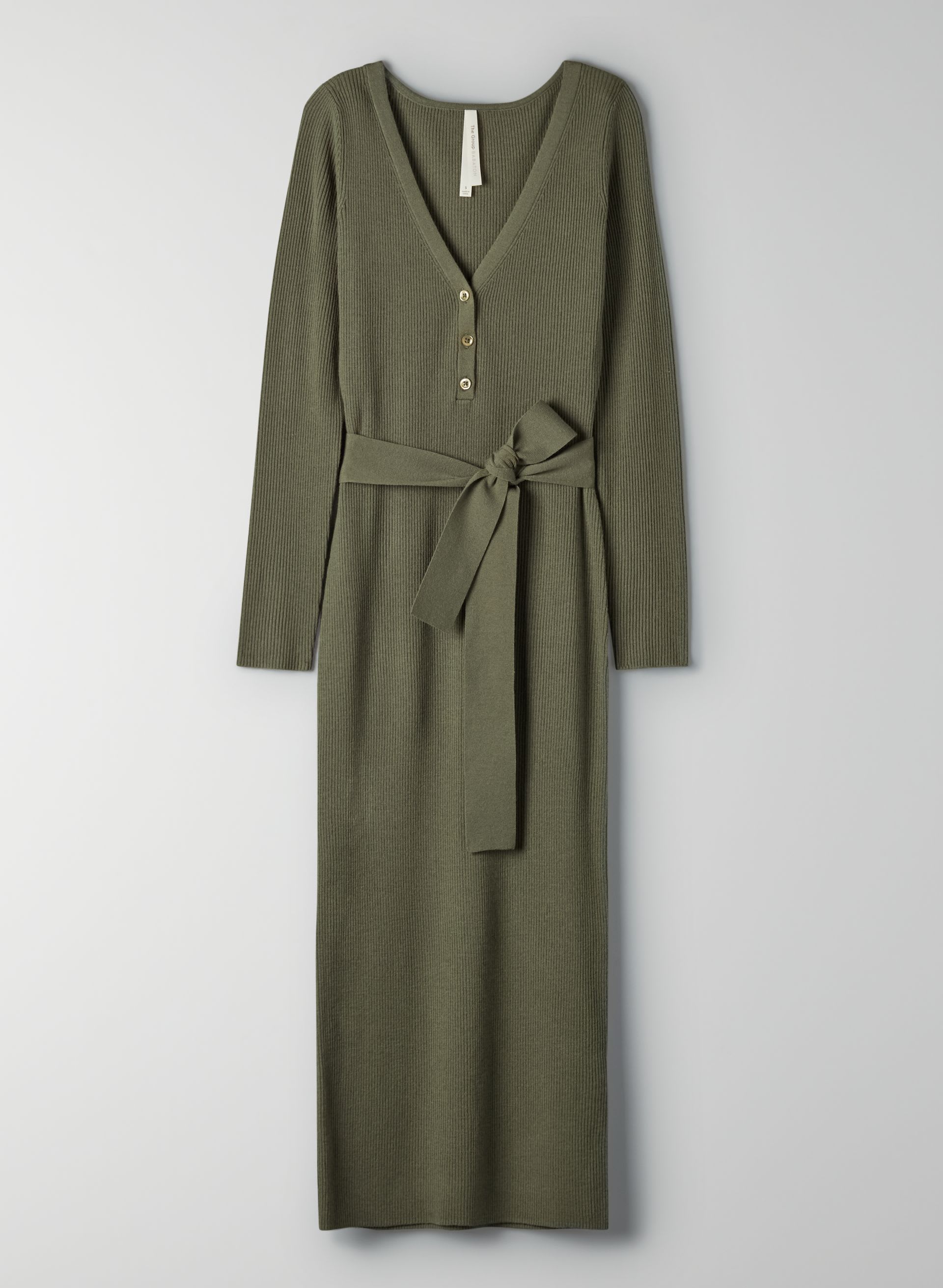HENLEY SWEATER DRESS | Aritzia