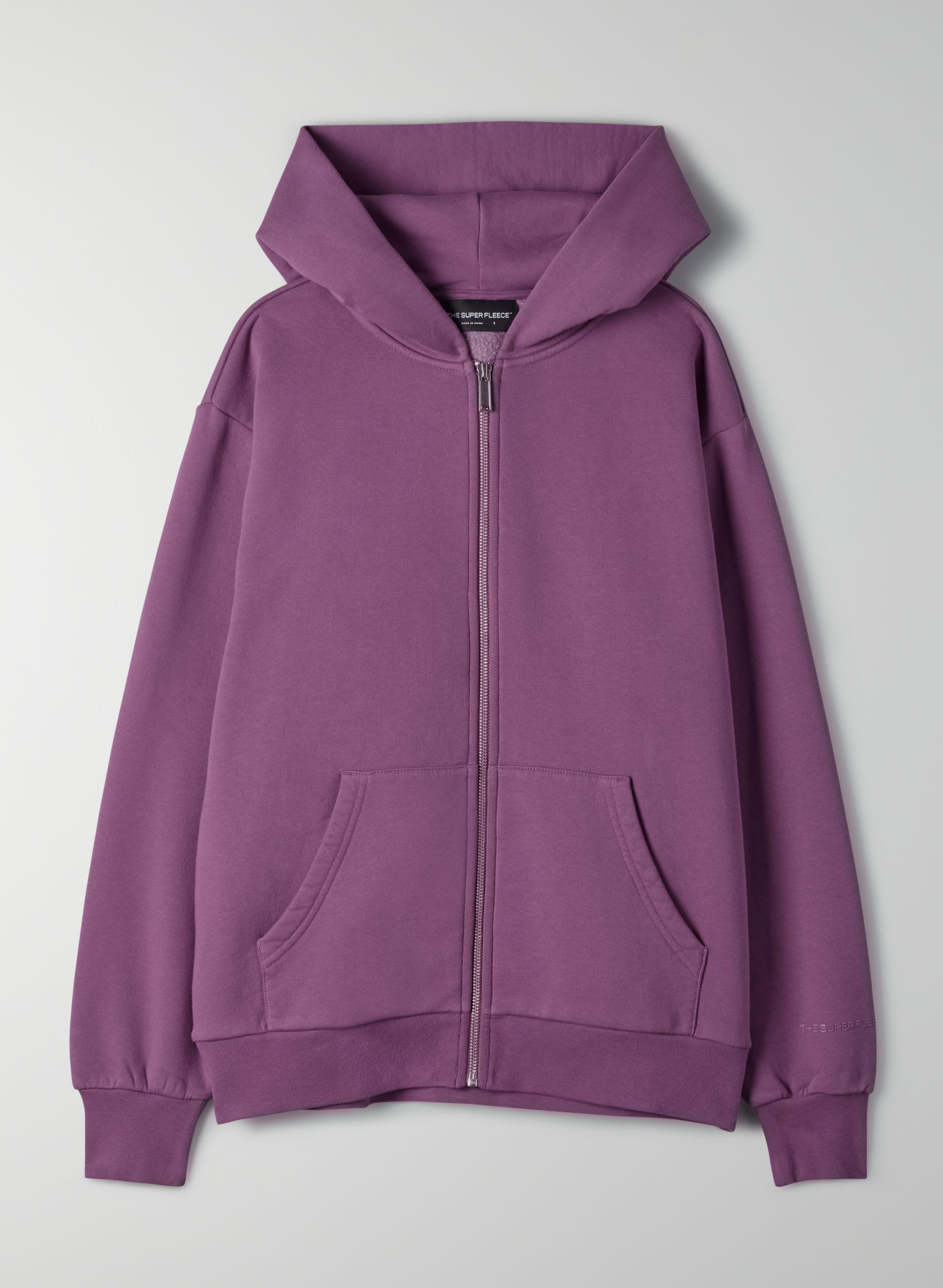 The Super Fleece™ Zip-Up Hoodie | Aritzia CA