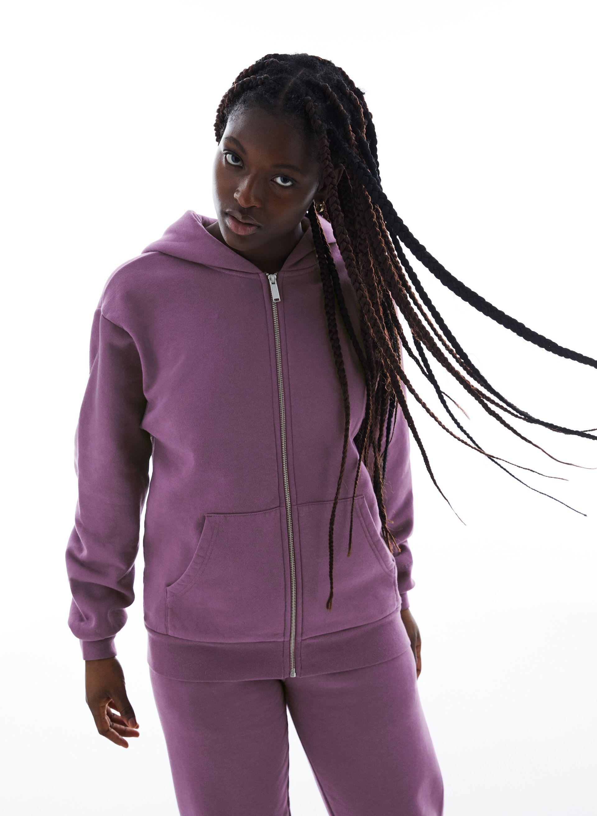 The Super Fleece™ Zip-Up Hoodie | Aritzia CA