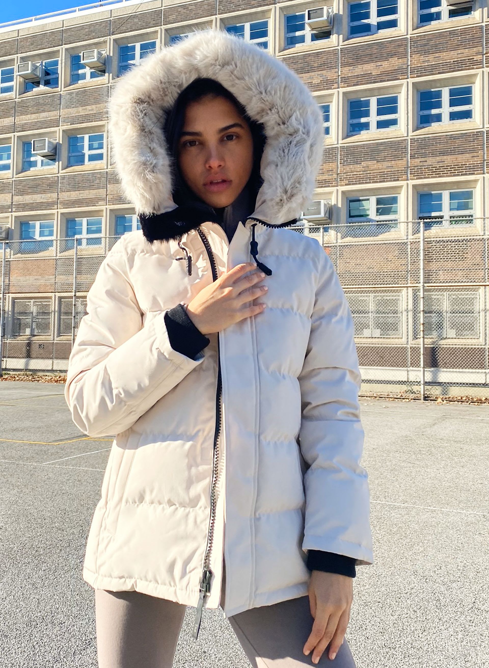 THE POWDER PARKA™ SHORT | Aritzia