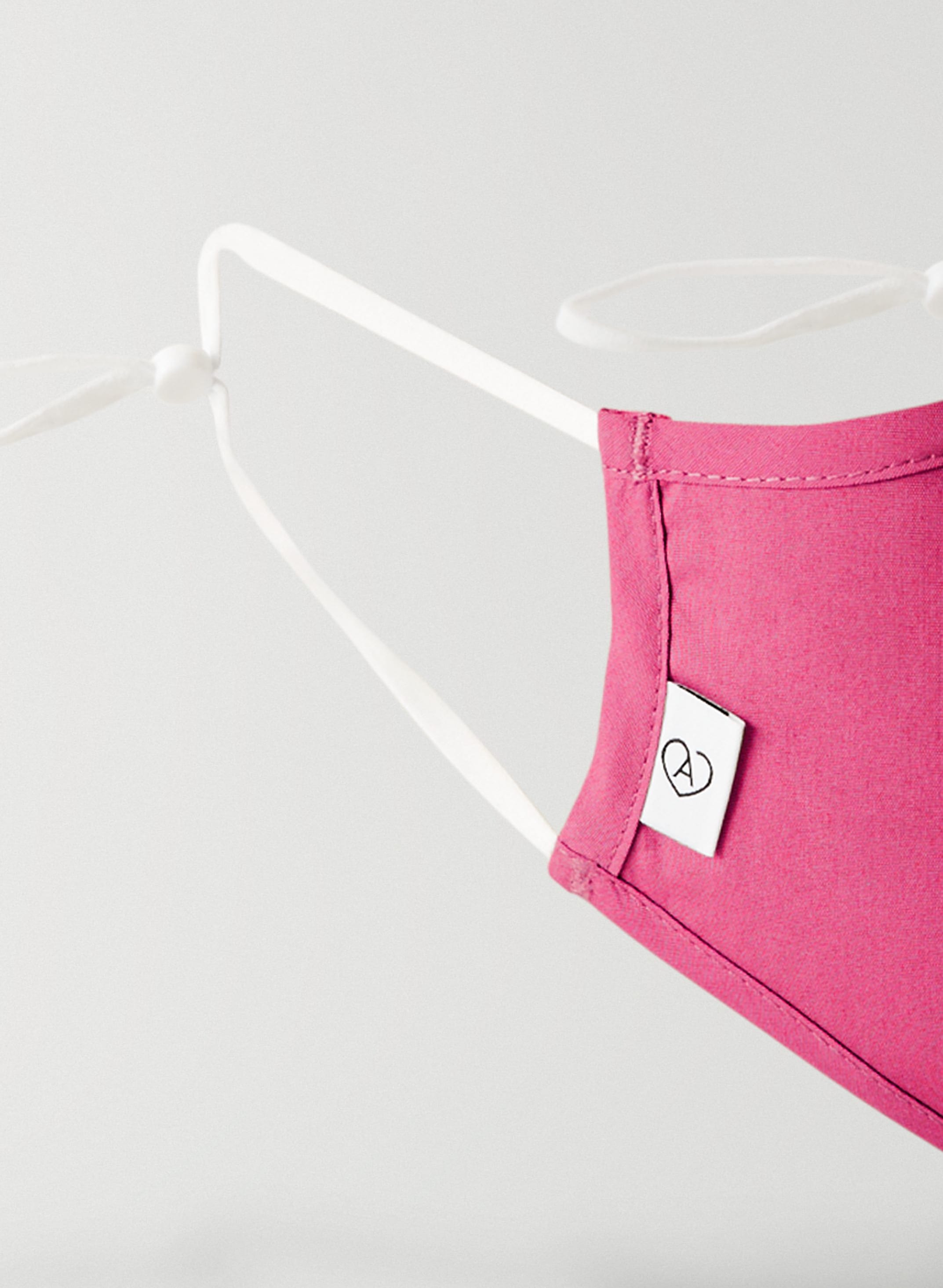 SCULPTED COTTON FACE MASK - PETITE | Aritzia