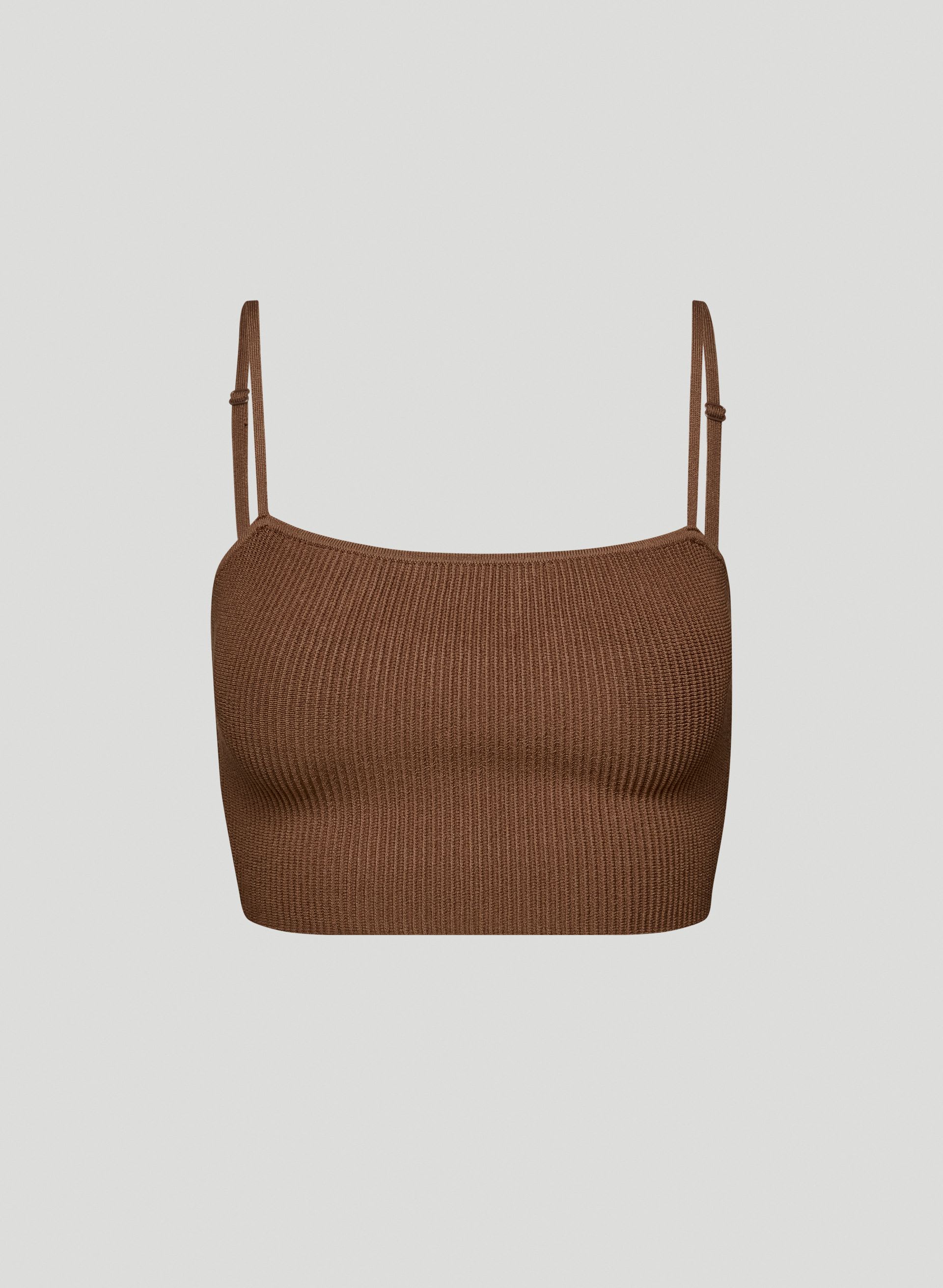 Sculpt Knit Cami Cropped Tank | Aritzia US