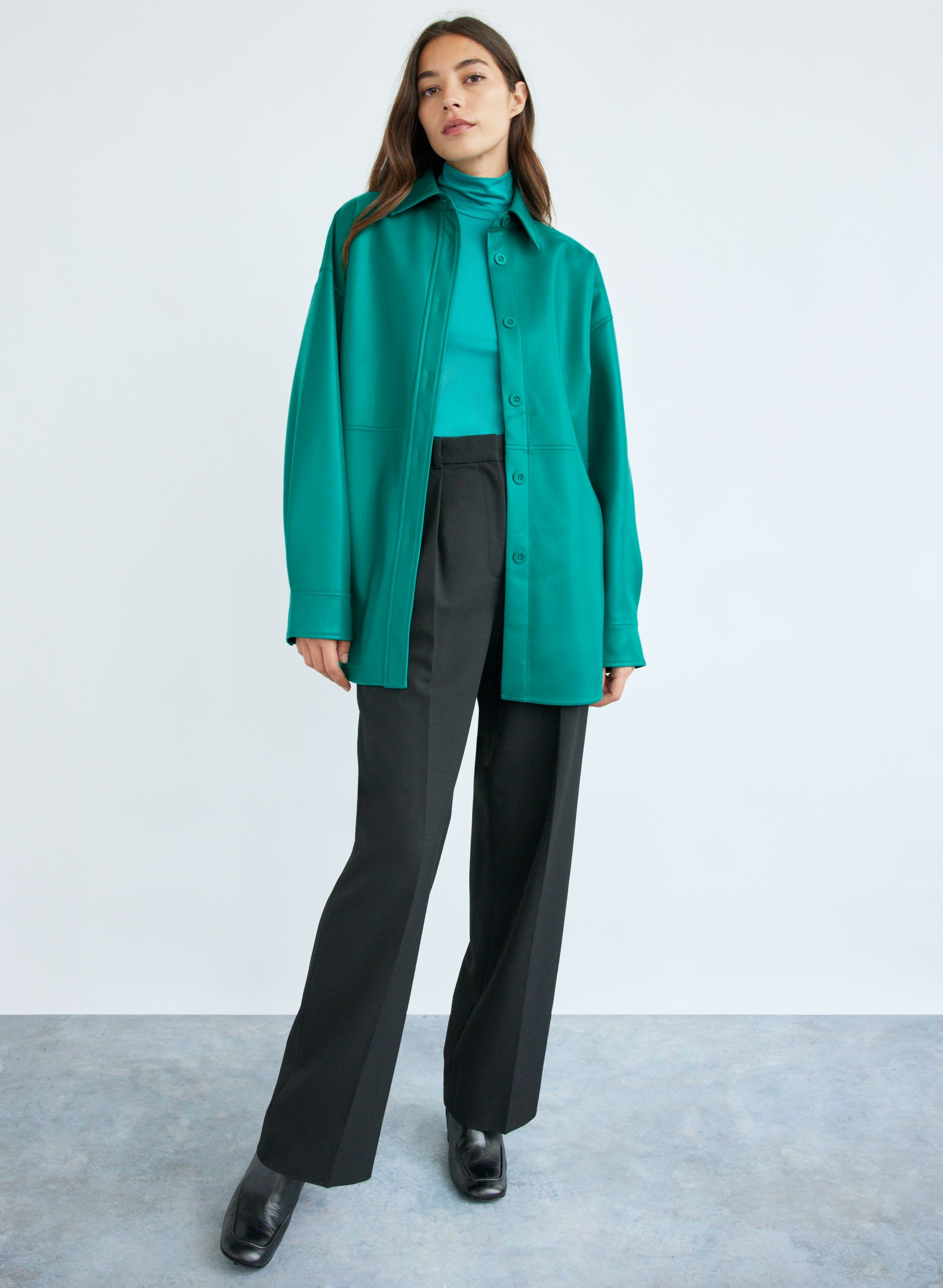 PELLI SHIRT JACKET | Aritzia