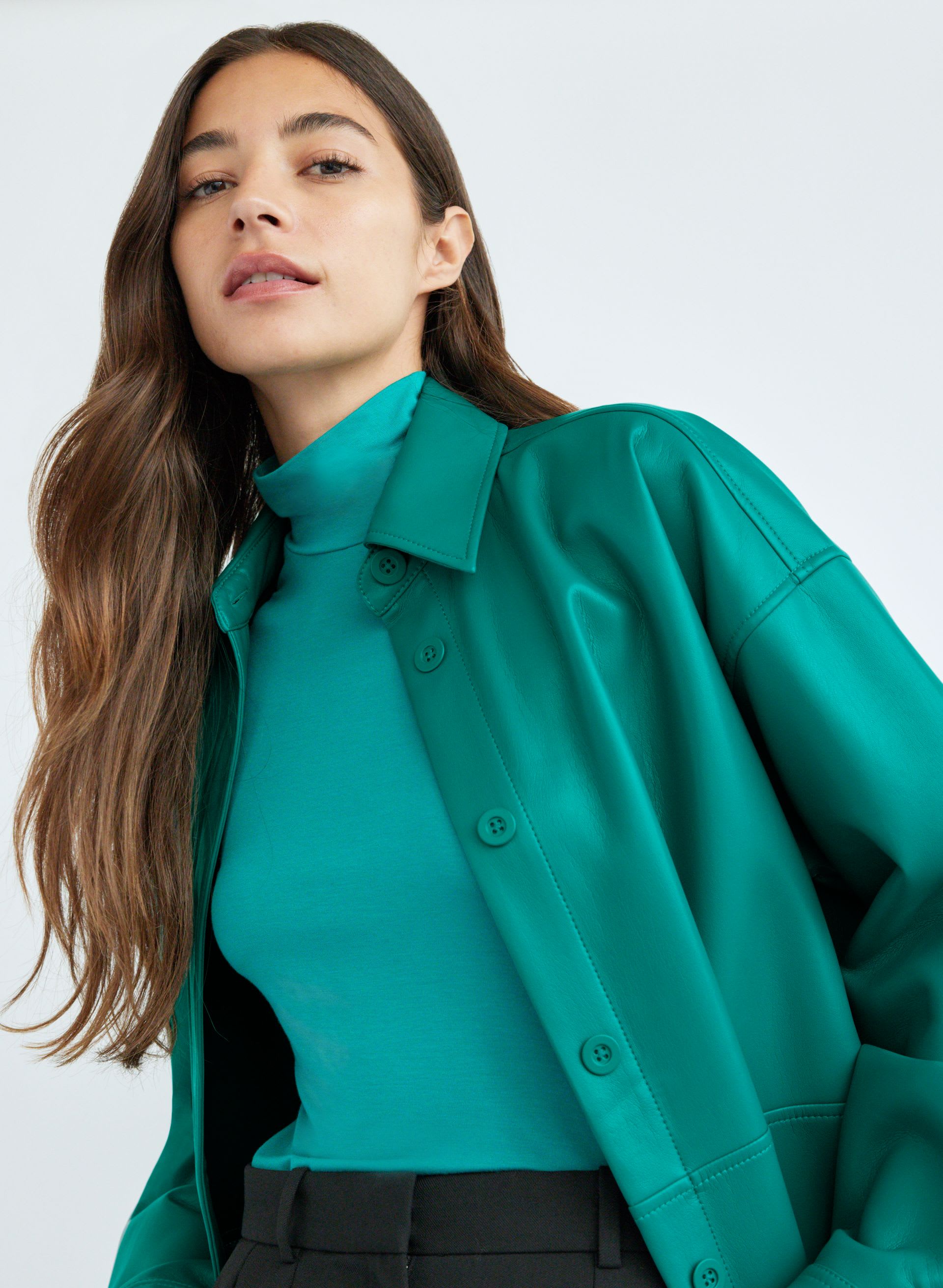 PELLI SHIRT JACKET | Aritzia