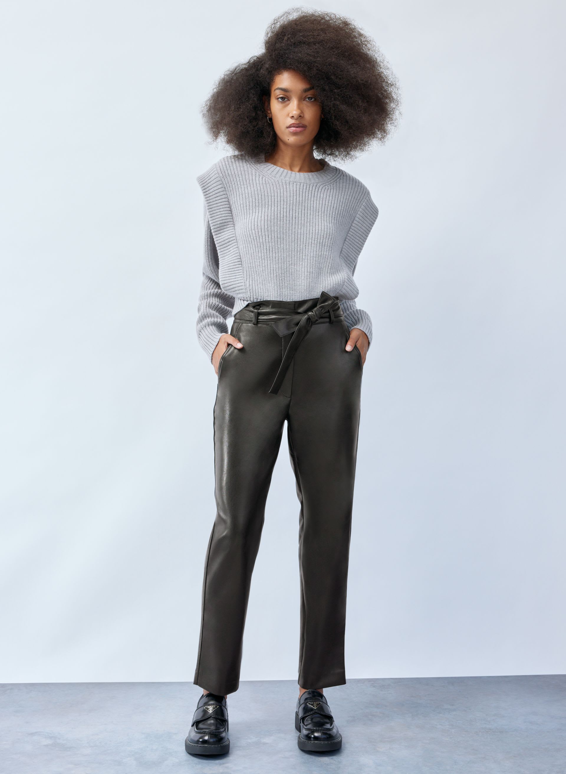 BELTED PANT | Aritzia