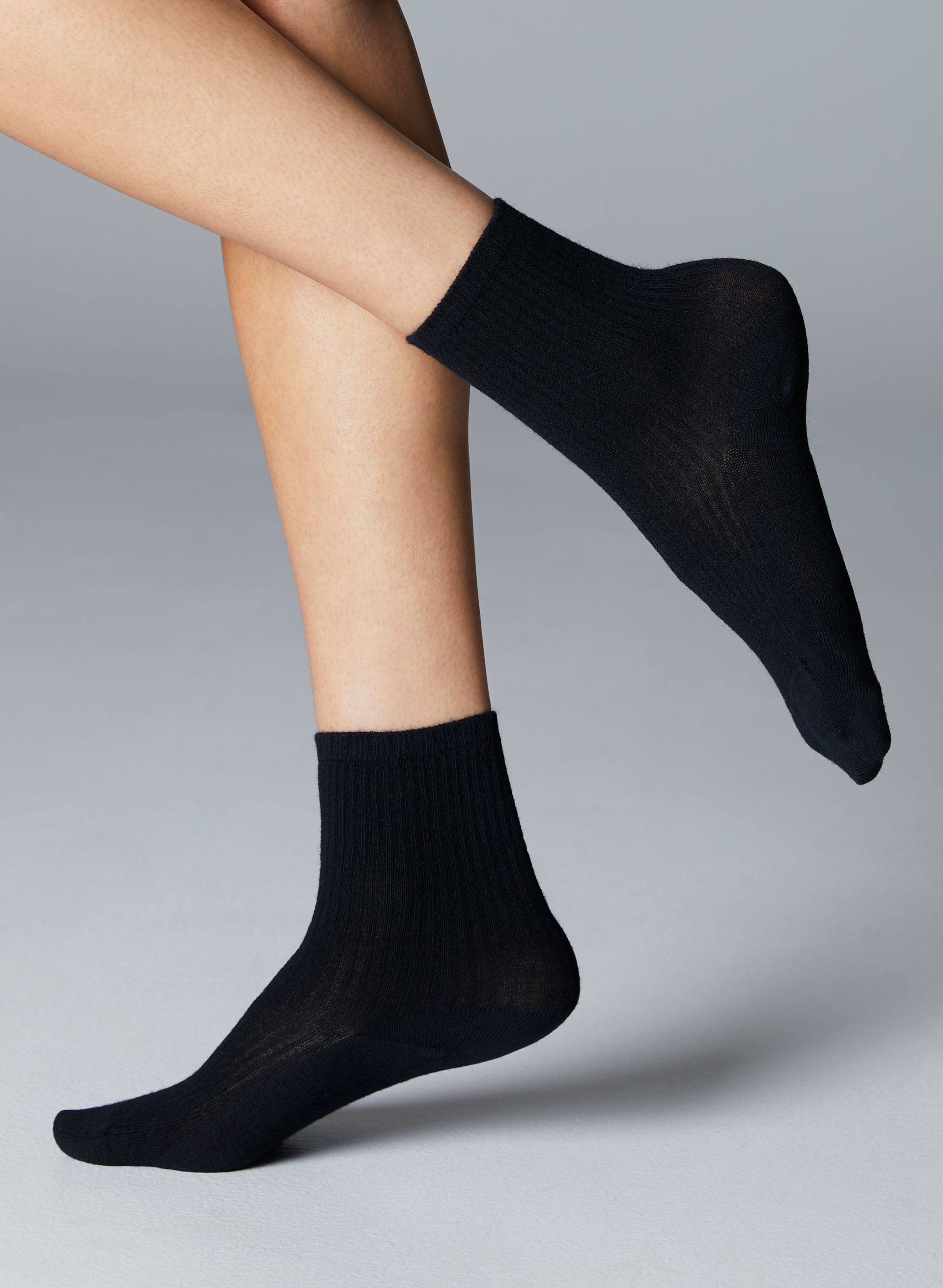 FINE CASHMERE CREW SOCK | Aritzia