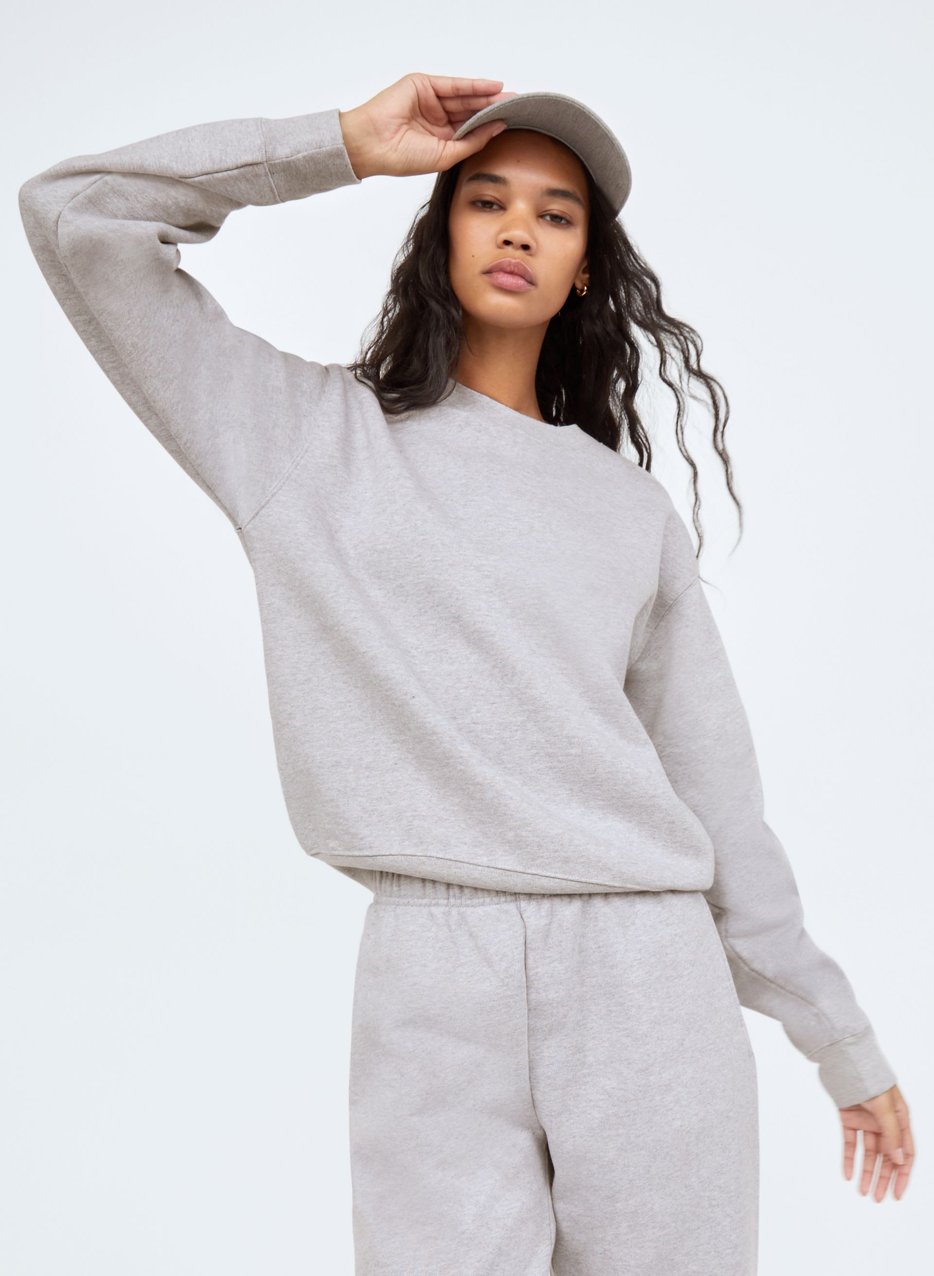 Extra Fleece Perfect Crew Sweatshirt | Aritzia US