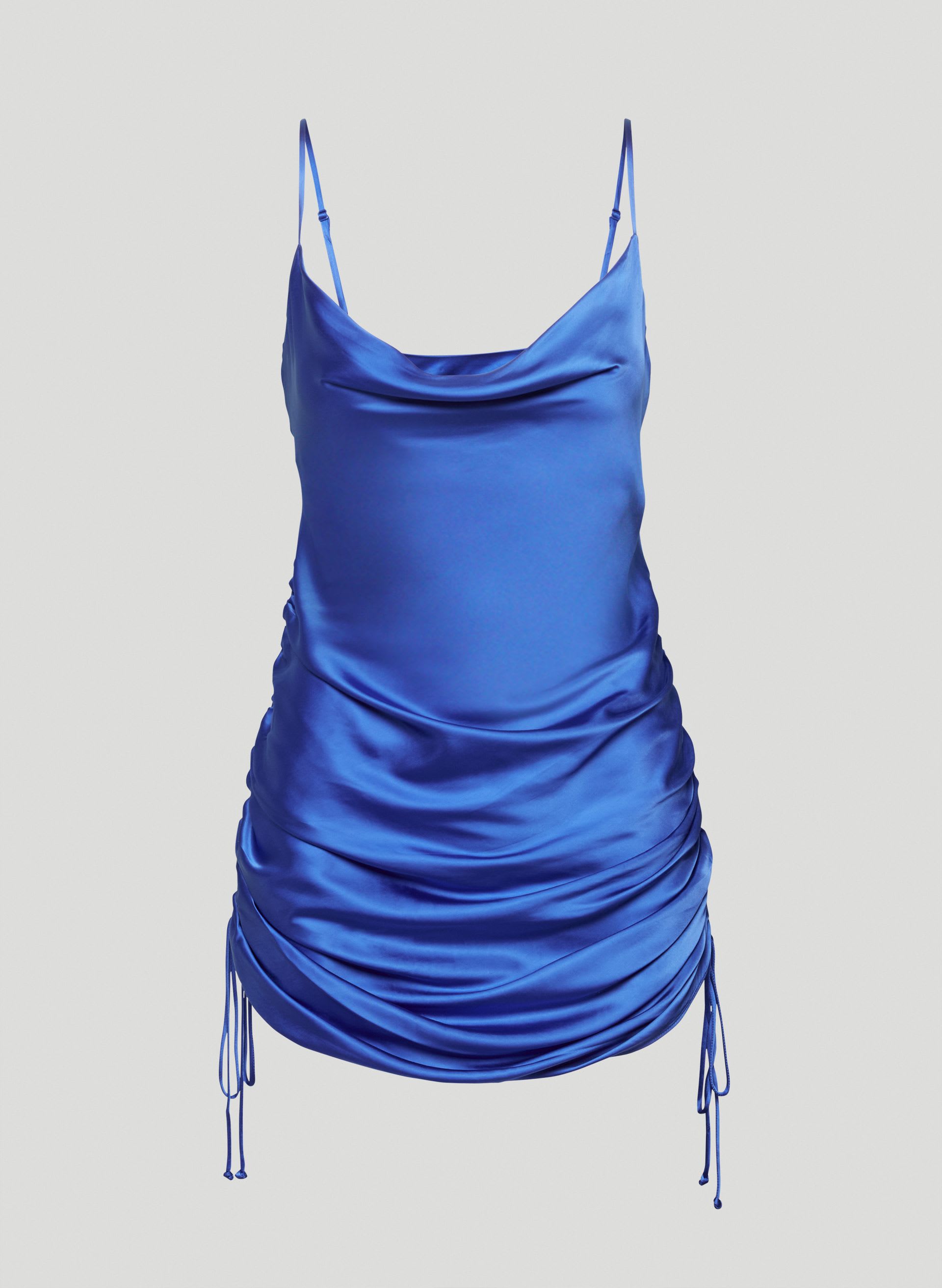 aritzia ruched slip dress Only Ruched Slip Dress
