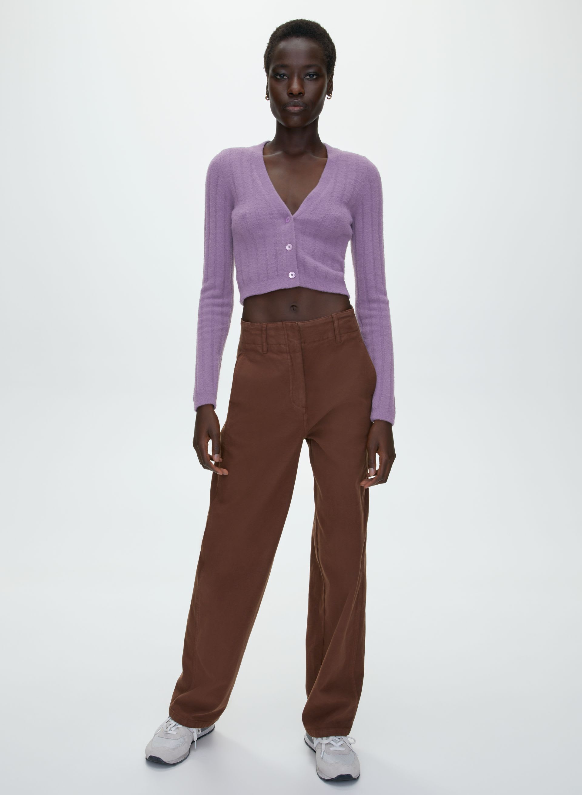 HUSH KNIT CARDIGAN | Aritzia
