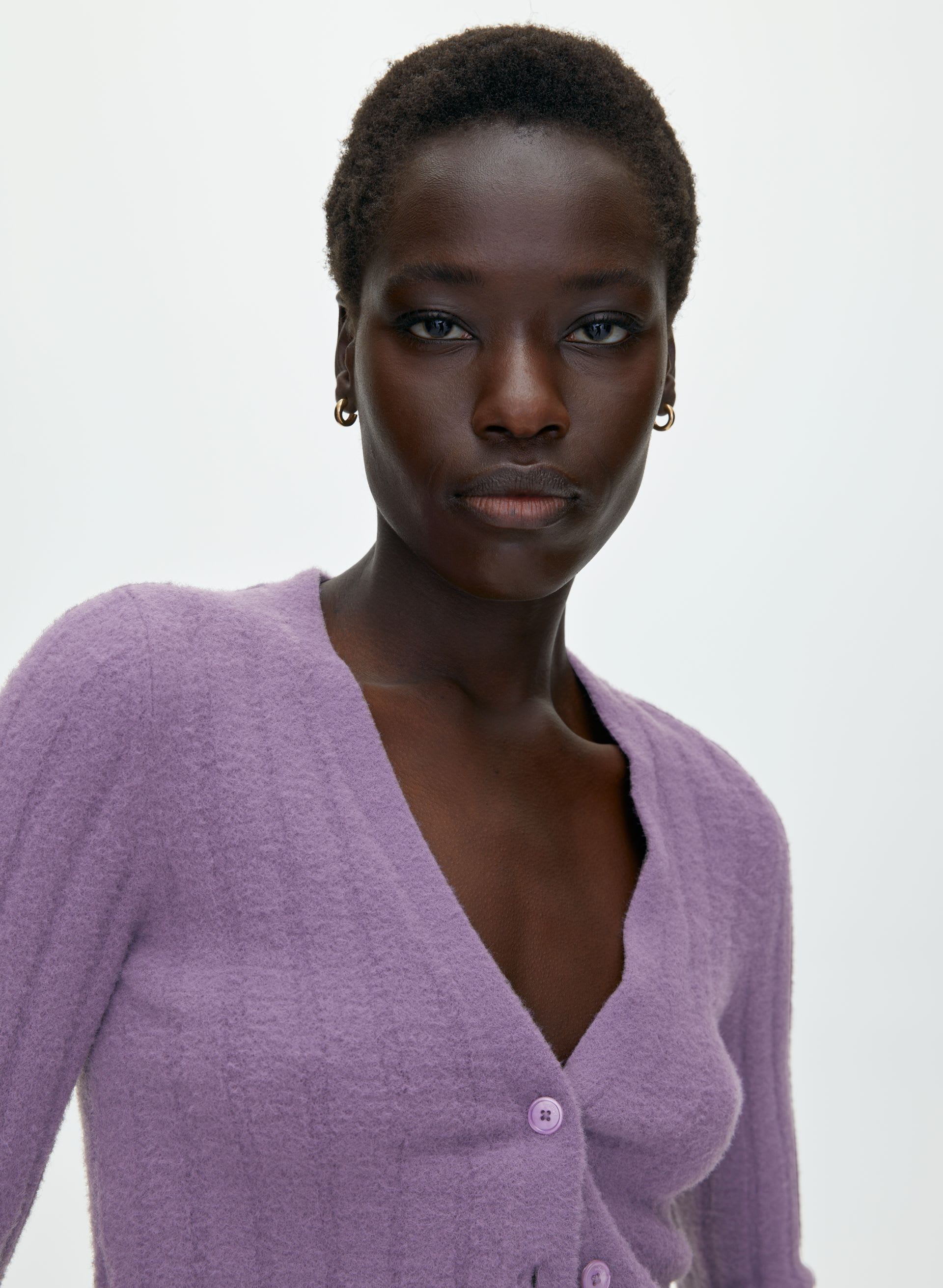 HUSH KNIT CARDIGAN | Aritzia