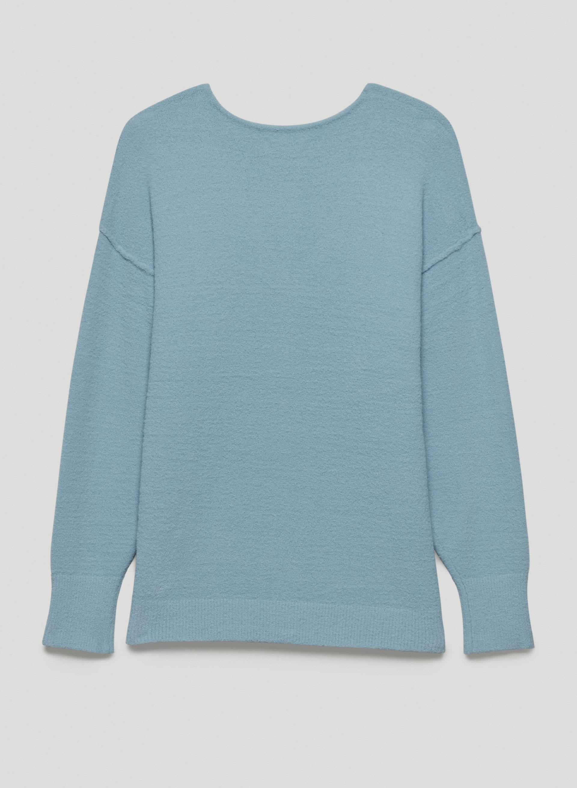 HUSH KNIT V-NECK SWEATER | Aritzia