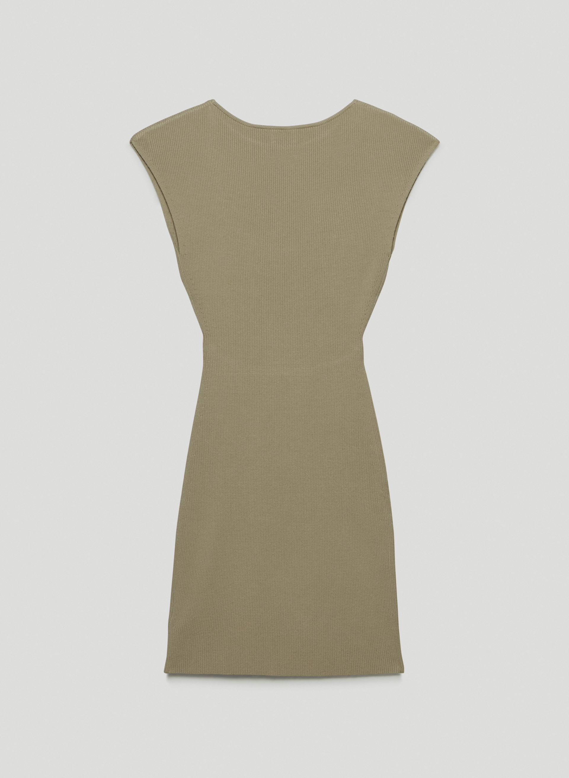CUT-OUT KNIT MINI DRESS | Aritzia