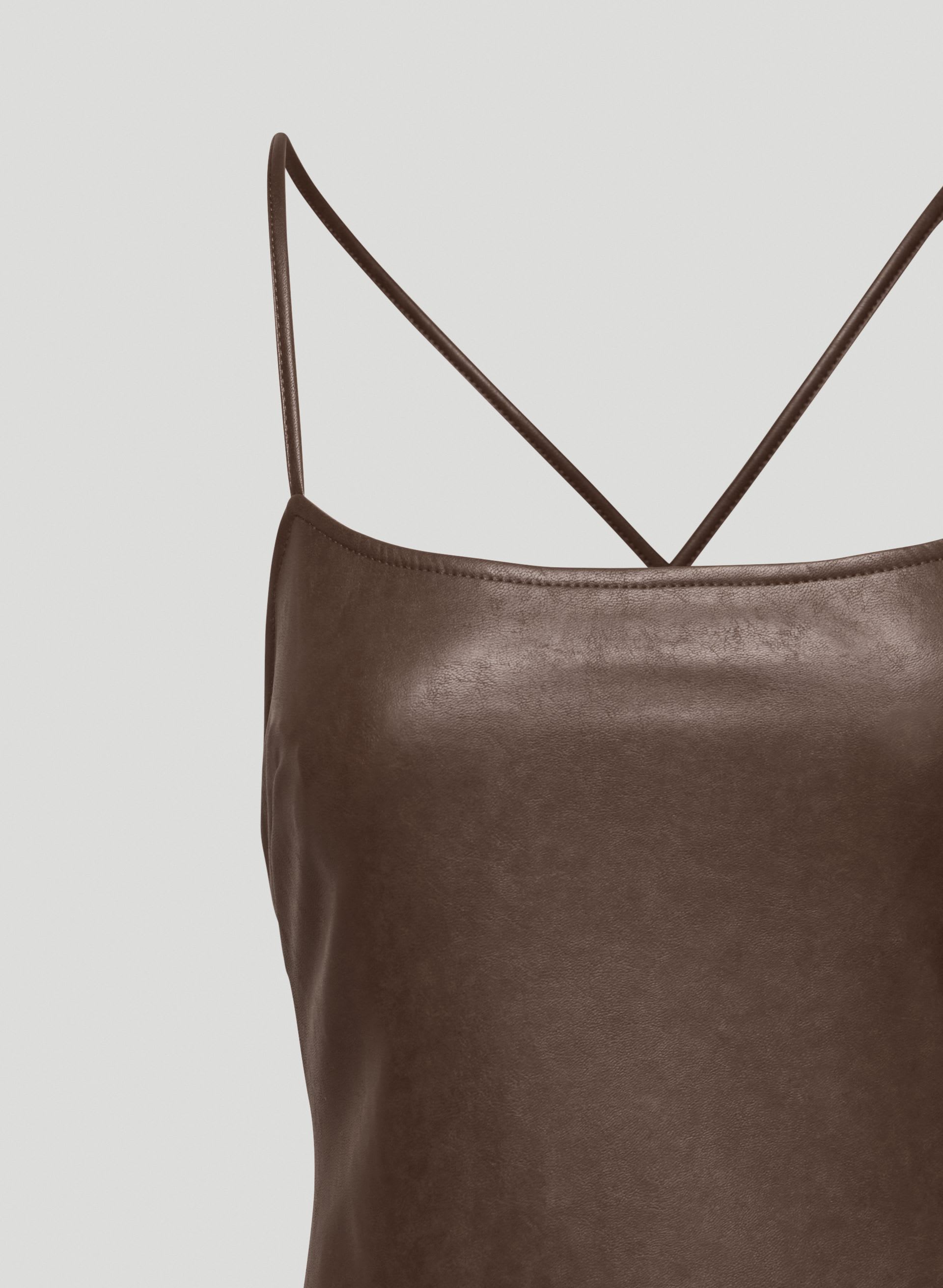 aritzia leather dress Caroline Dress