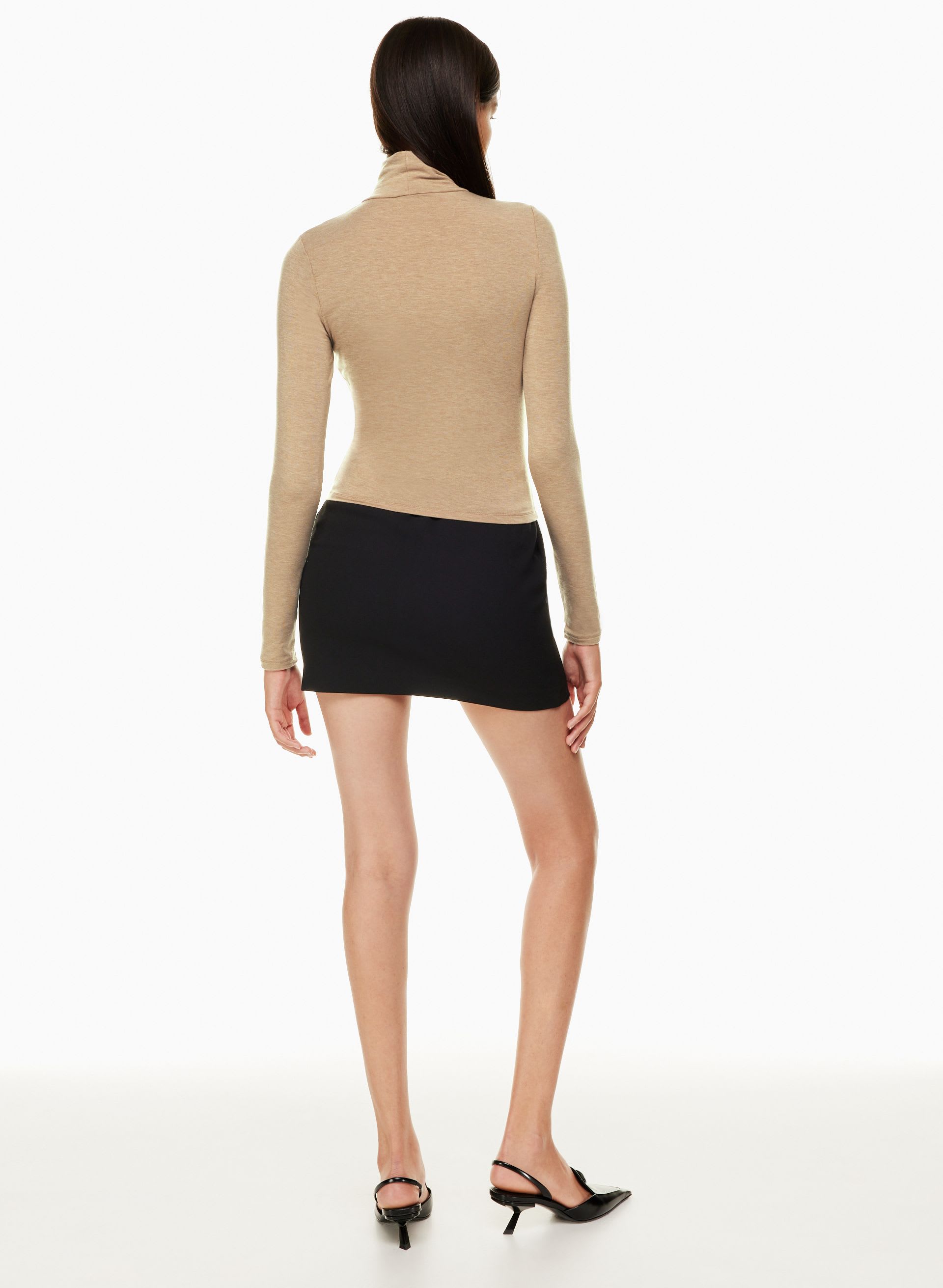 EVERYDAY MOCKNECK LONGSLEEVE | Aritzia