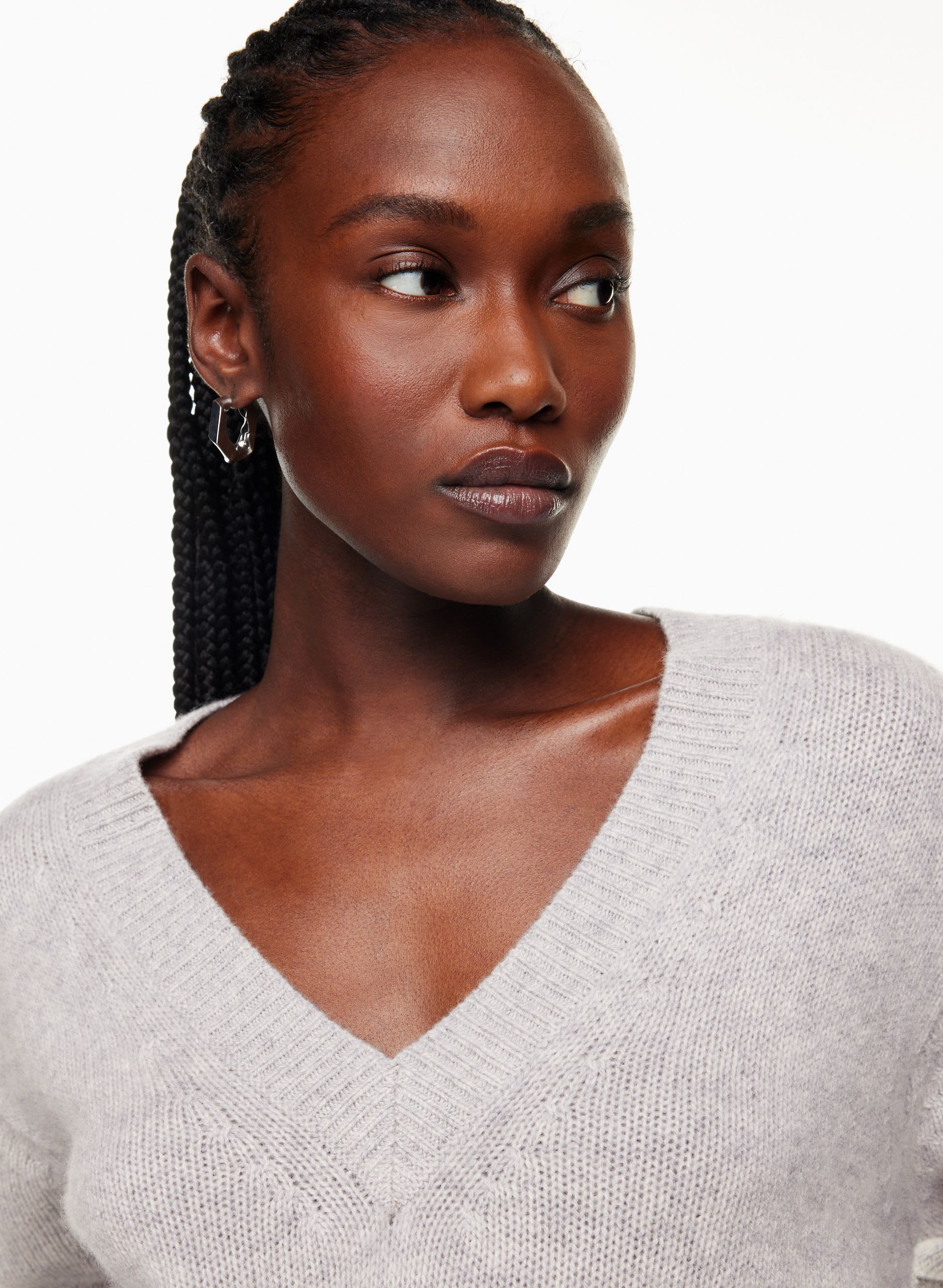 ROGER LUXE CASHMERE SWEATER | Aritzia