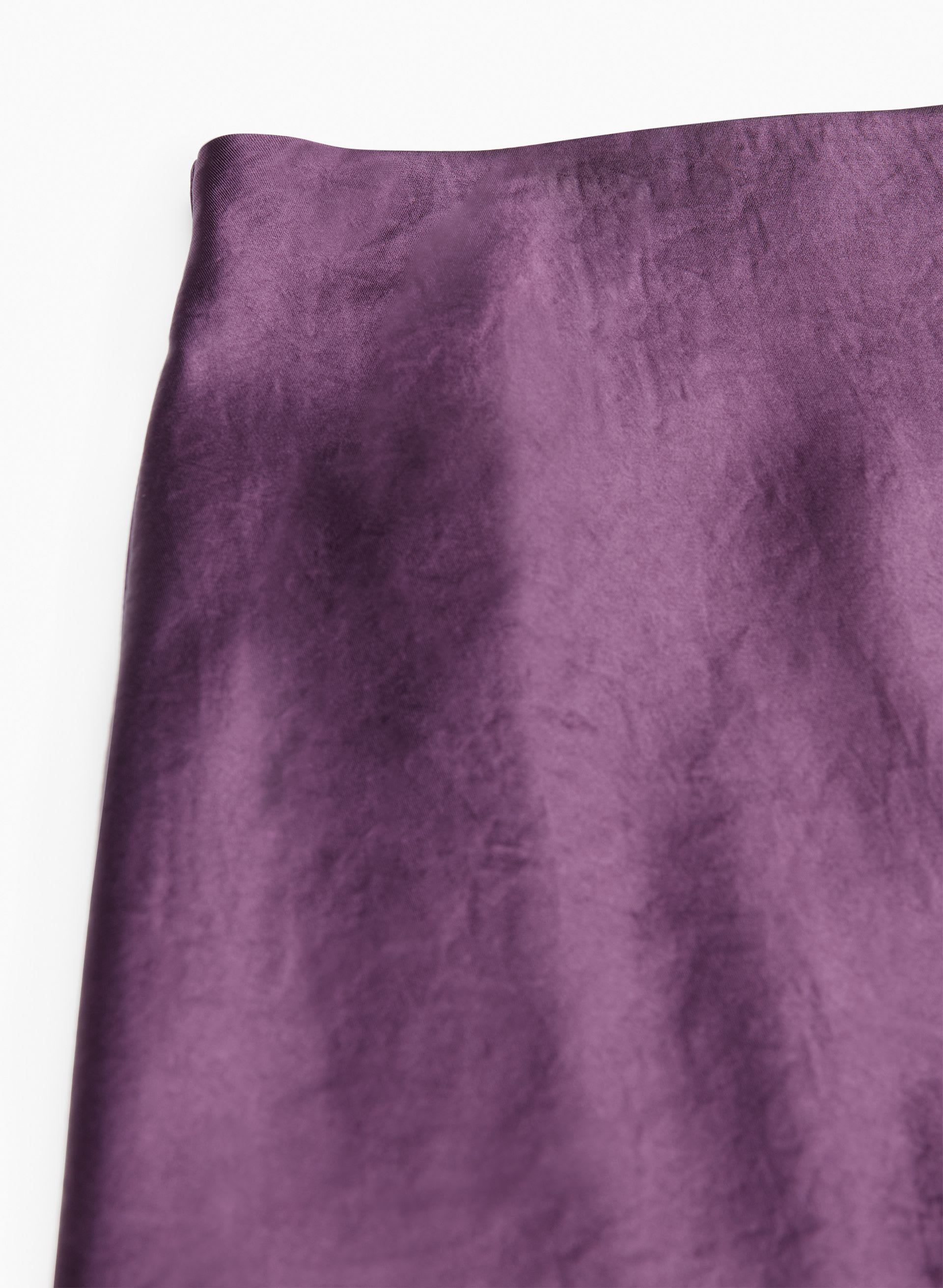 SLIP SATIN MIDI SKIRT | Aritzia