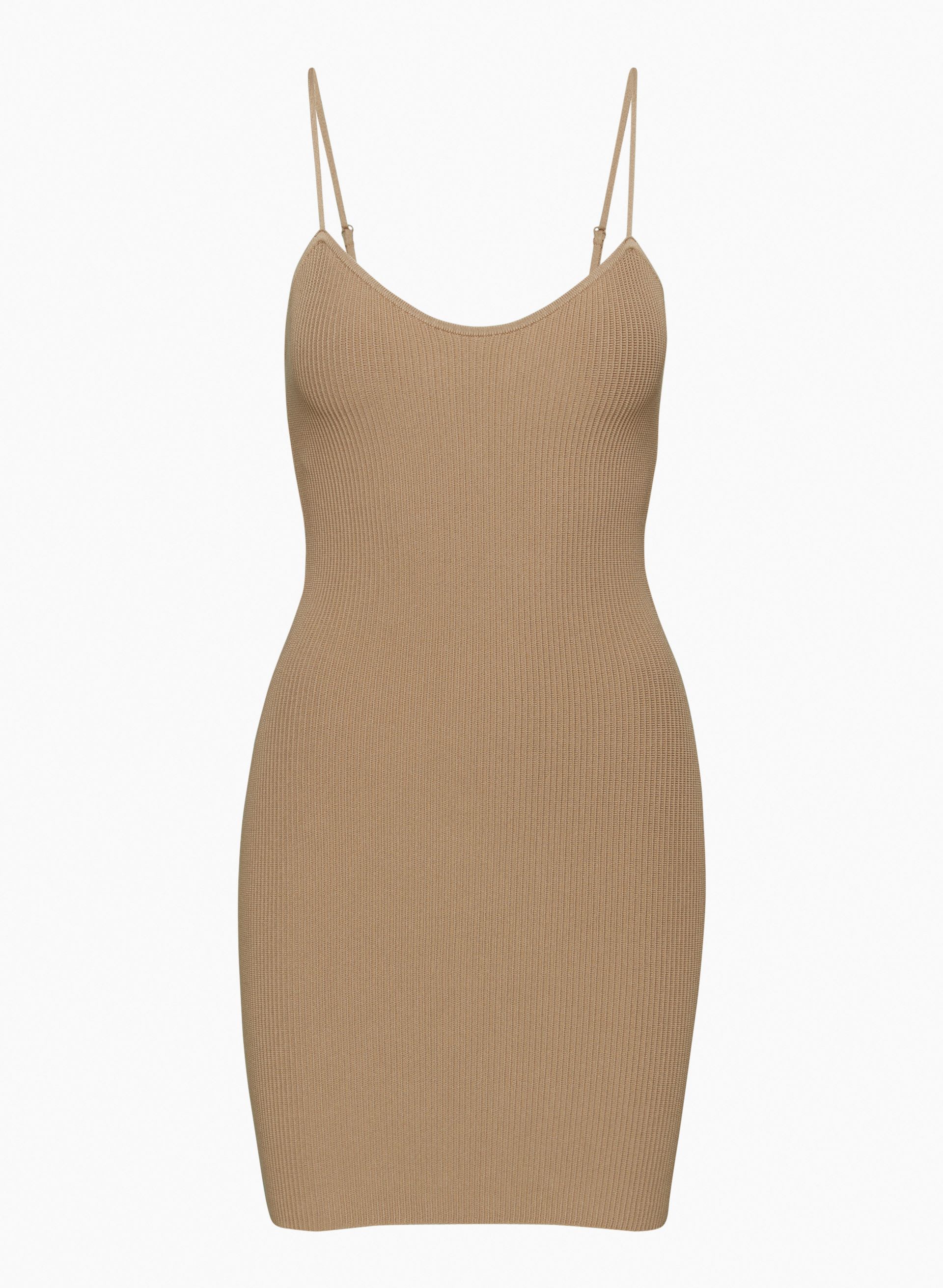 SCULPT KNIT SWEETHEART DRESS | Aritzia