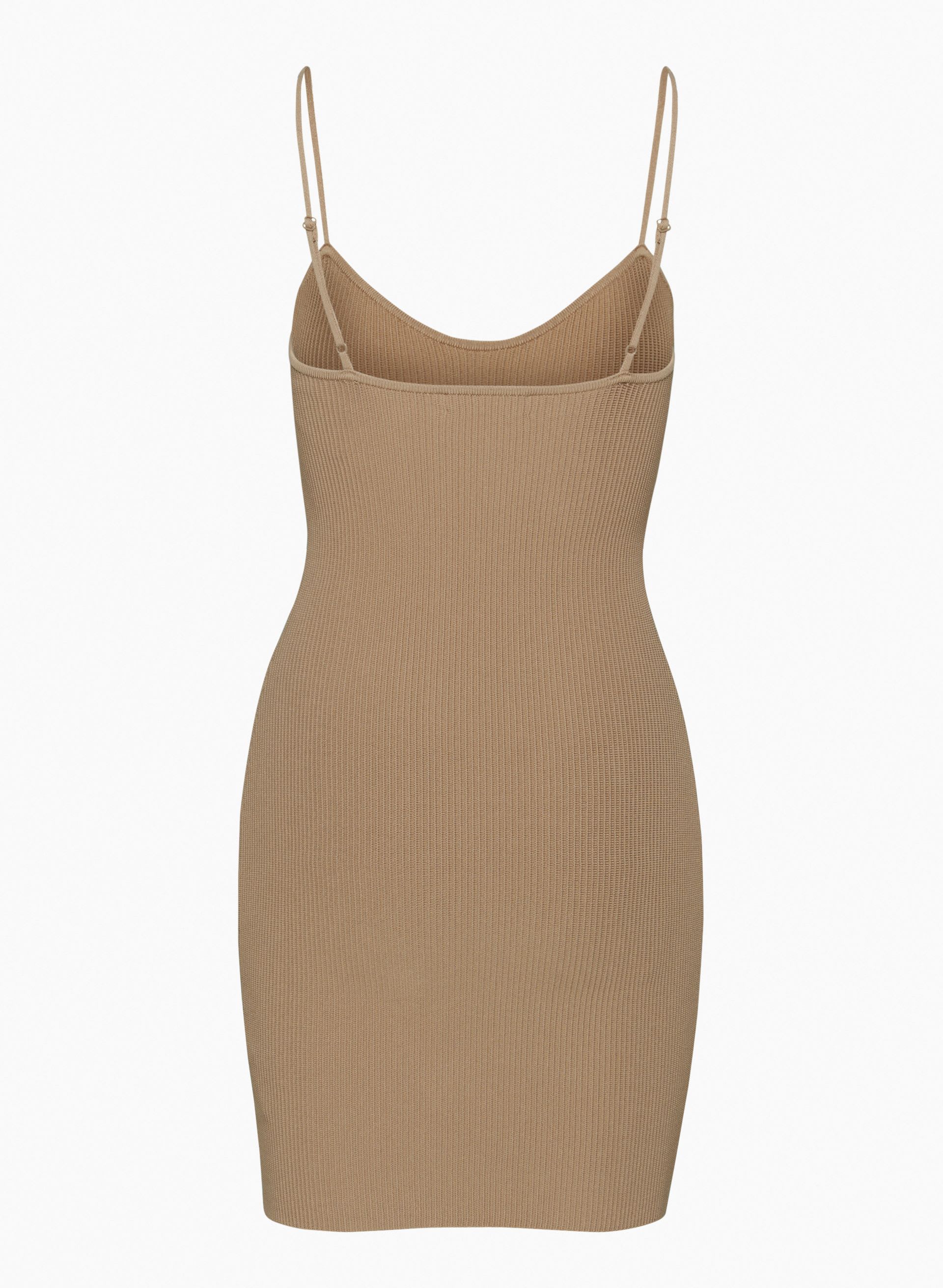 SCULPT KNIT SWEETHEART DRESS | Aritzia