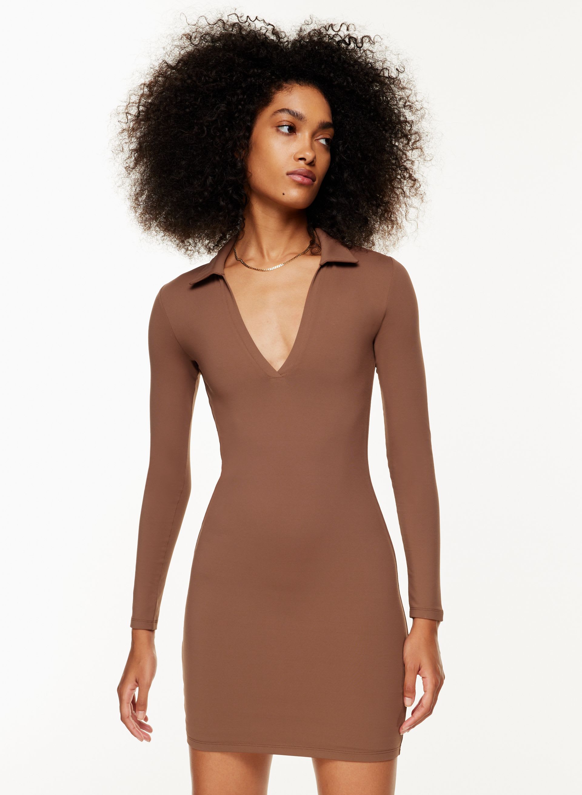 babaton long sleeve dress Babaton + Hamptons Longsleeve Dress