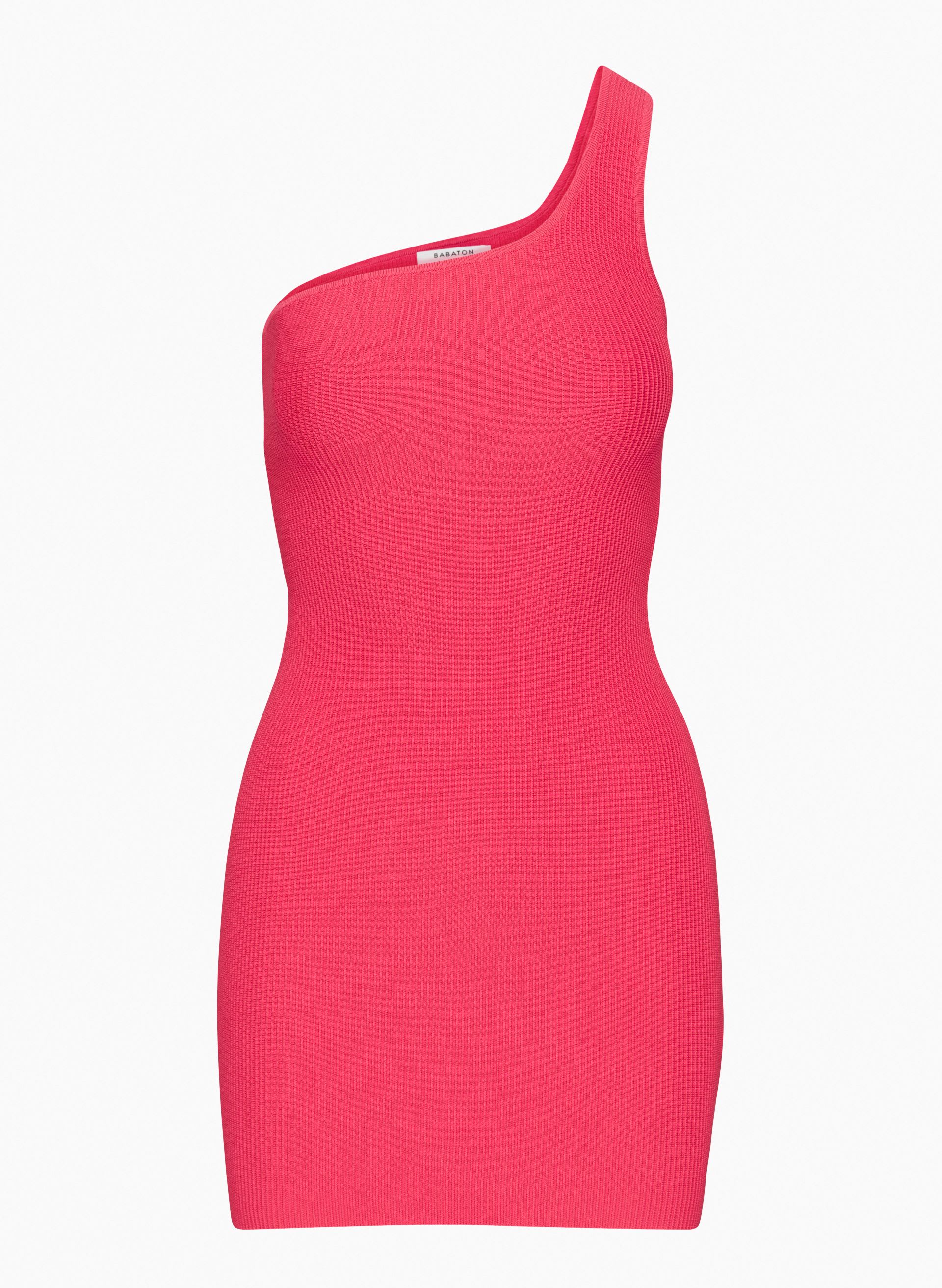 sculpt knit one shoulder dress Sculpt Knit One-Shoulder Dress