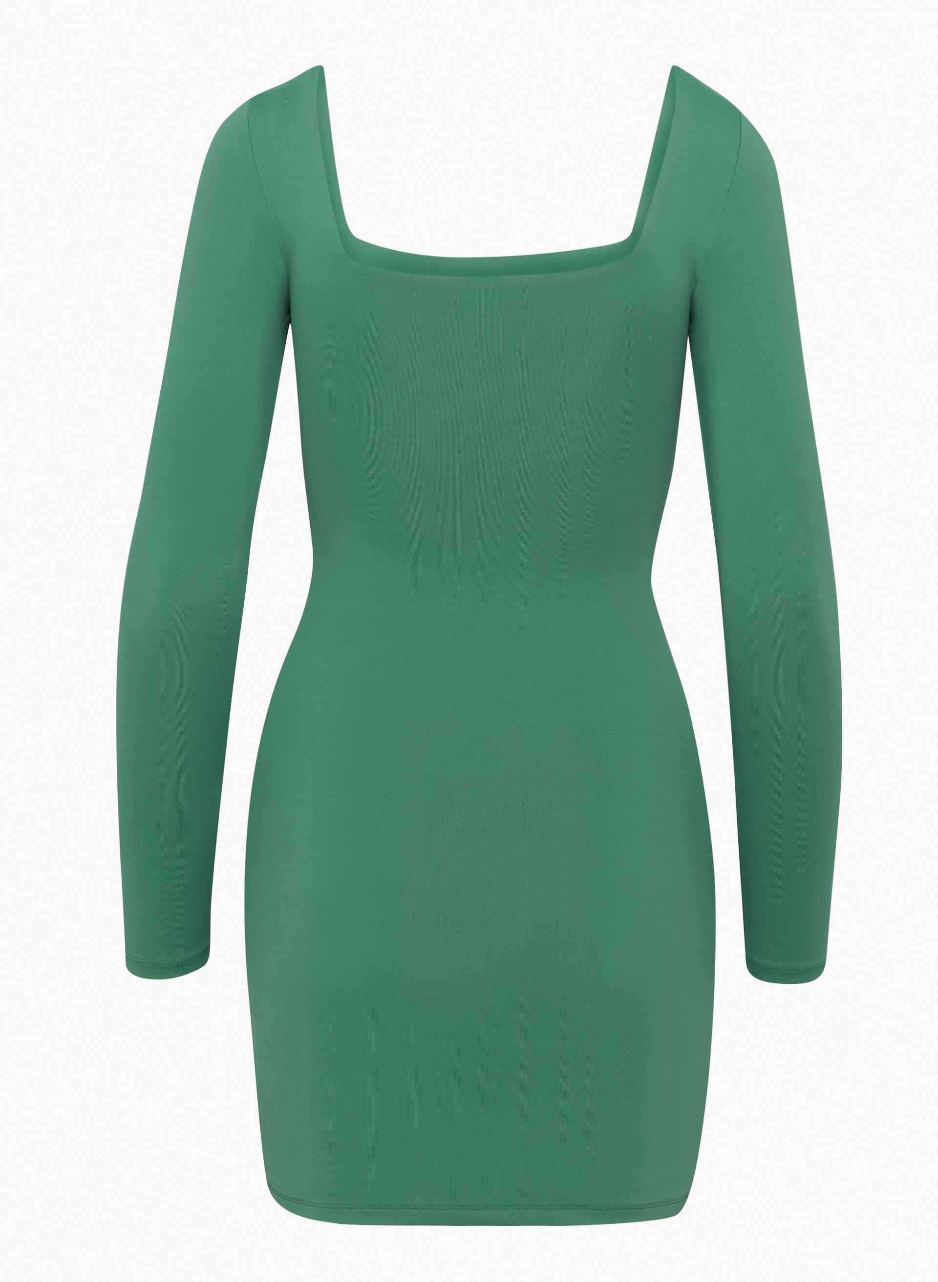 knee length dresses for ladies TA3 Corsety Square Neck Long Sleeve Top - Black - 3X