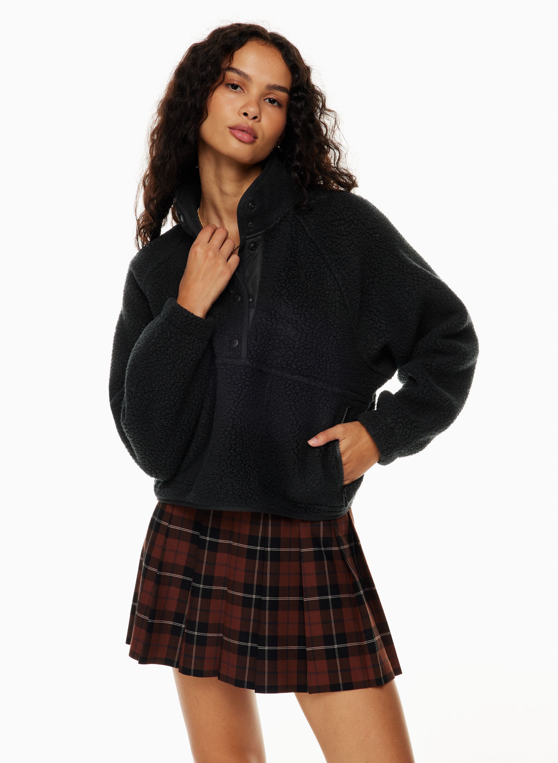 POLARTEC® THERMAL PRO® 1/2 SNAP SWEATER | Aritzia