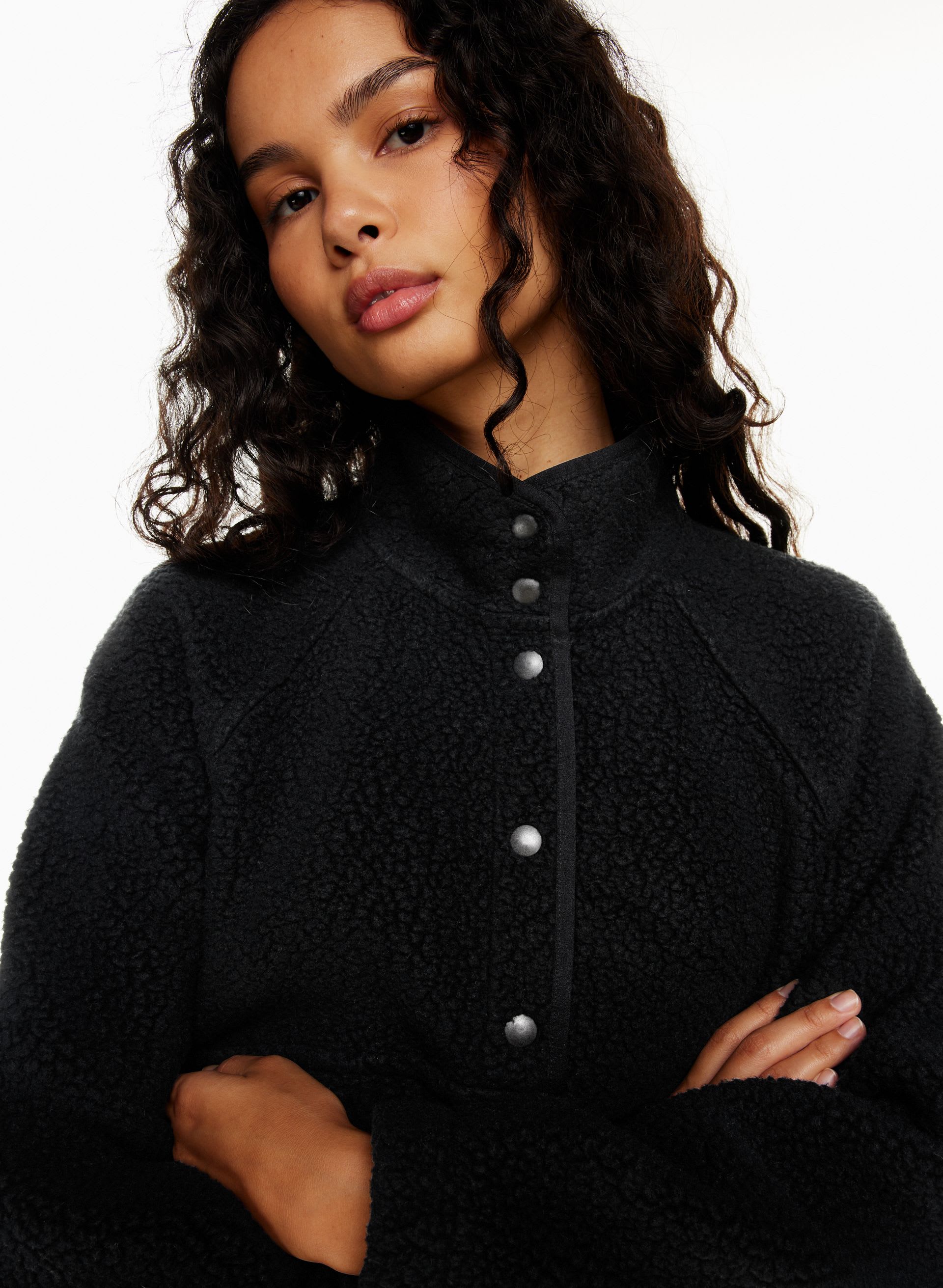 POLARTEC® THERMAL PRO® 1/2 SNAP SWEATER | Aritzia