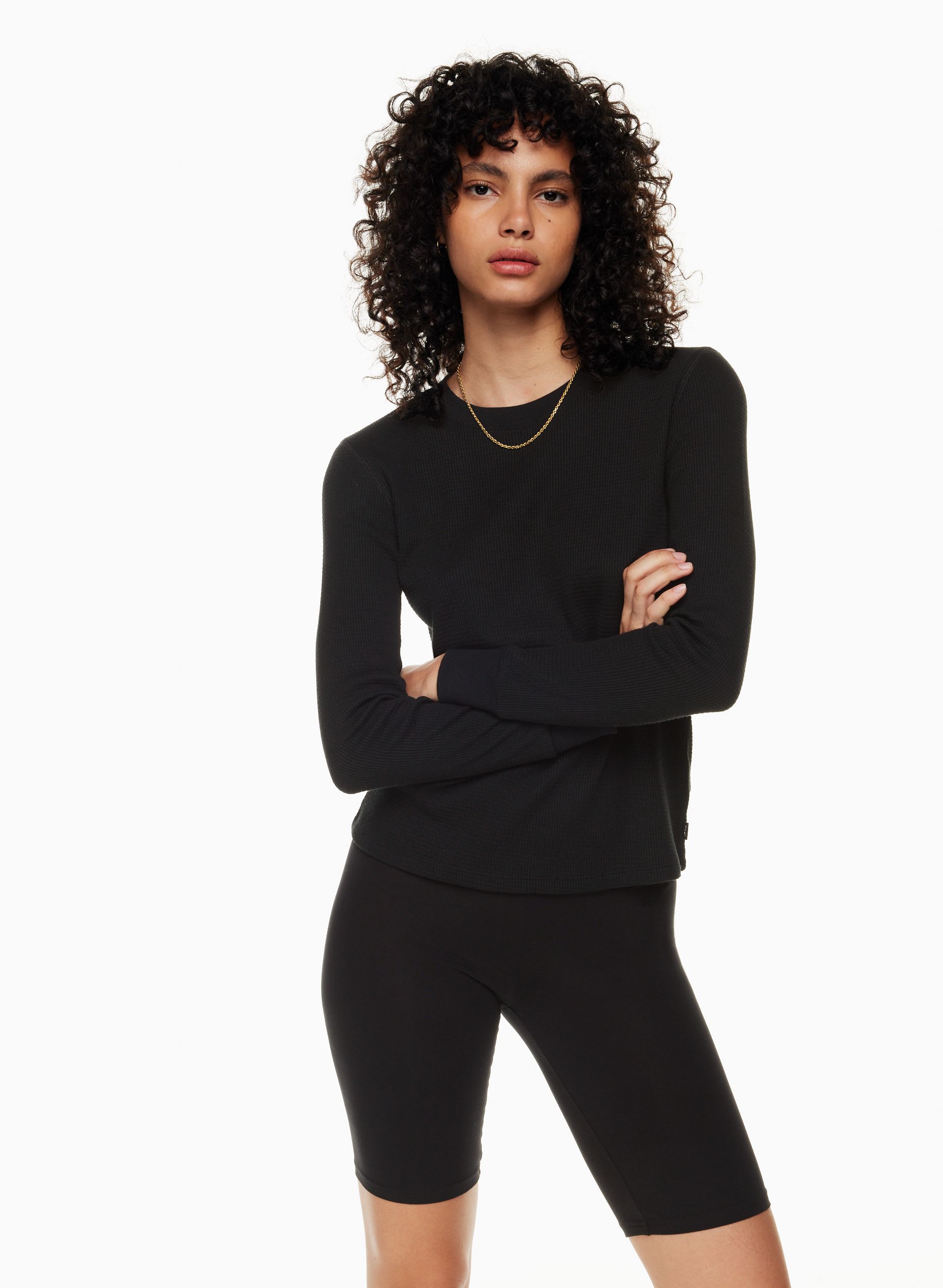 RYDER WAFFLE LONGSLEEVE | Aritzia