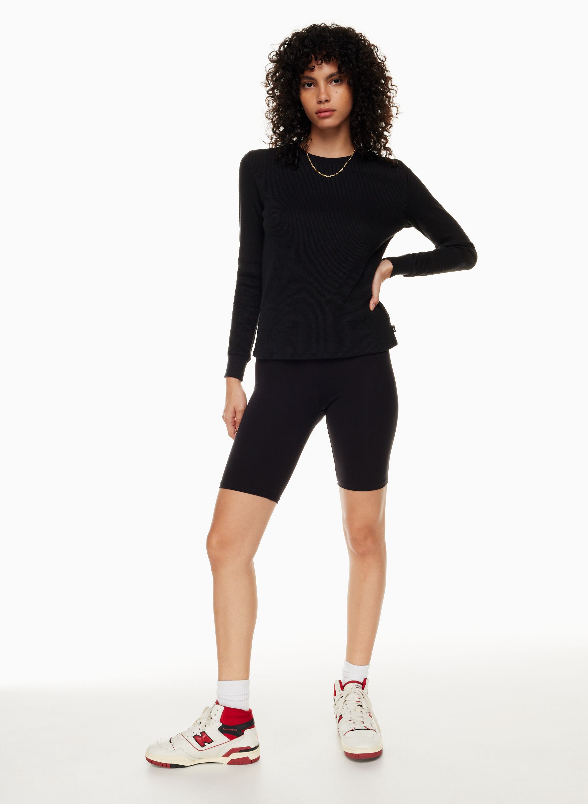 RYDER WAFFLE LONGSLEEVE | Aritzia