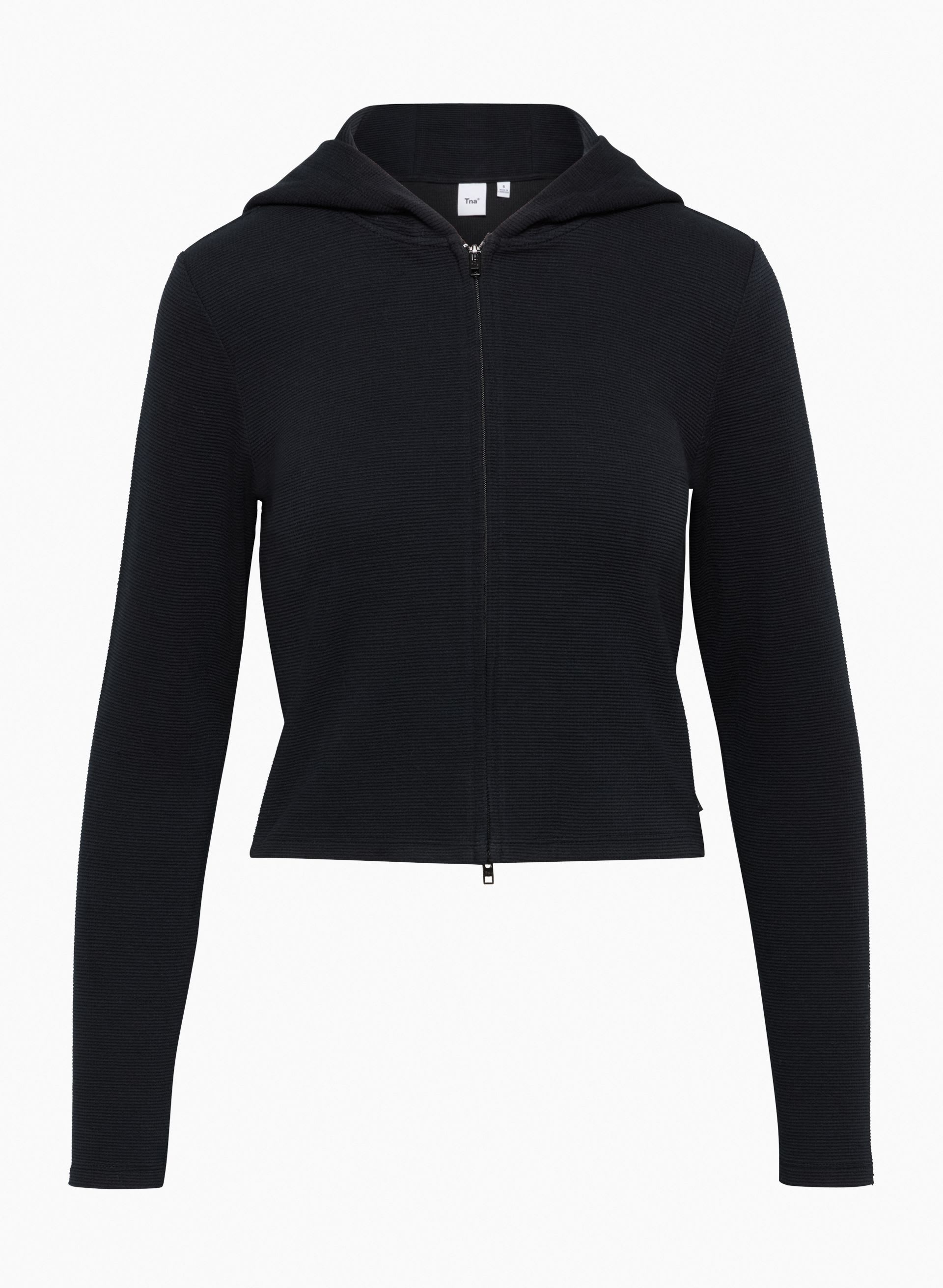 PALMER WAFFLEX ZIP HOODIE | Aritzia
