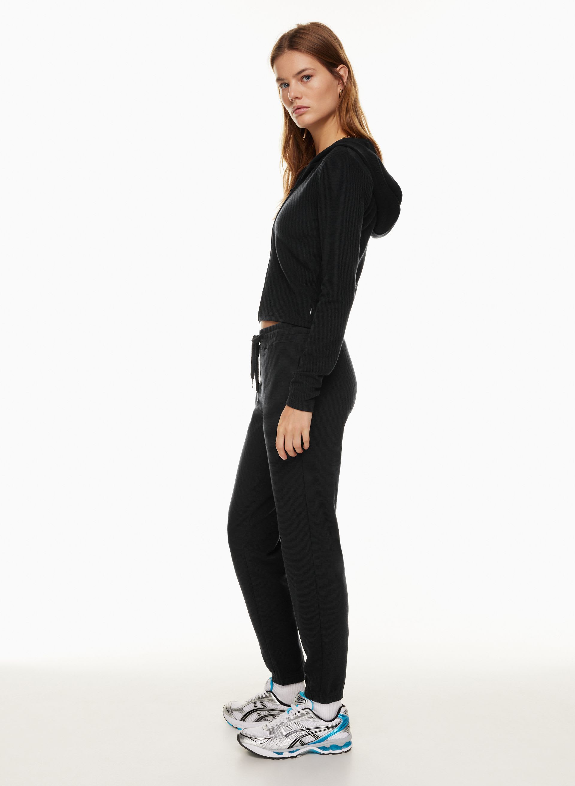 PALMER WAFFLEX ZIP HOODIE | Aritzia