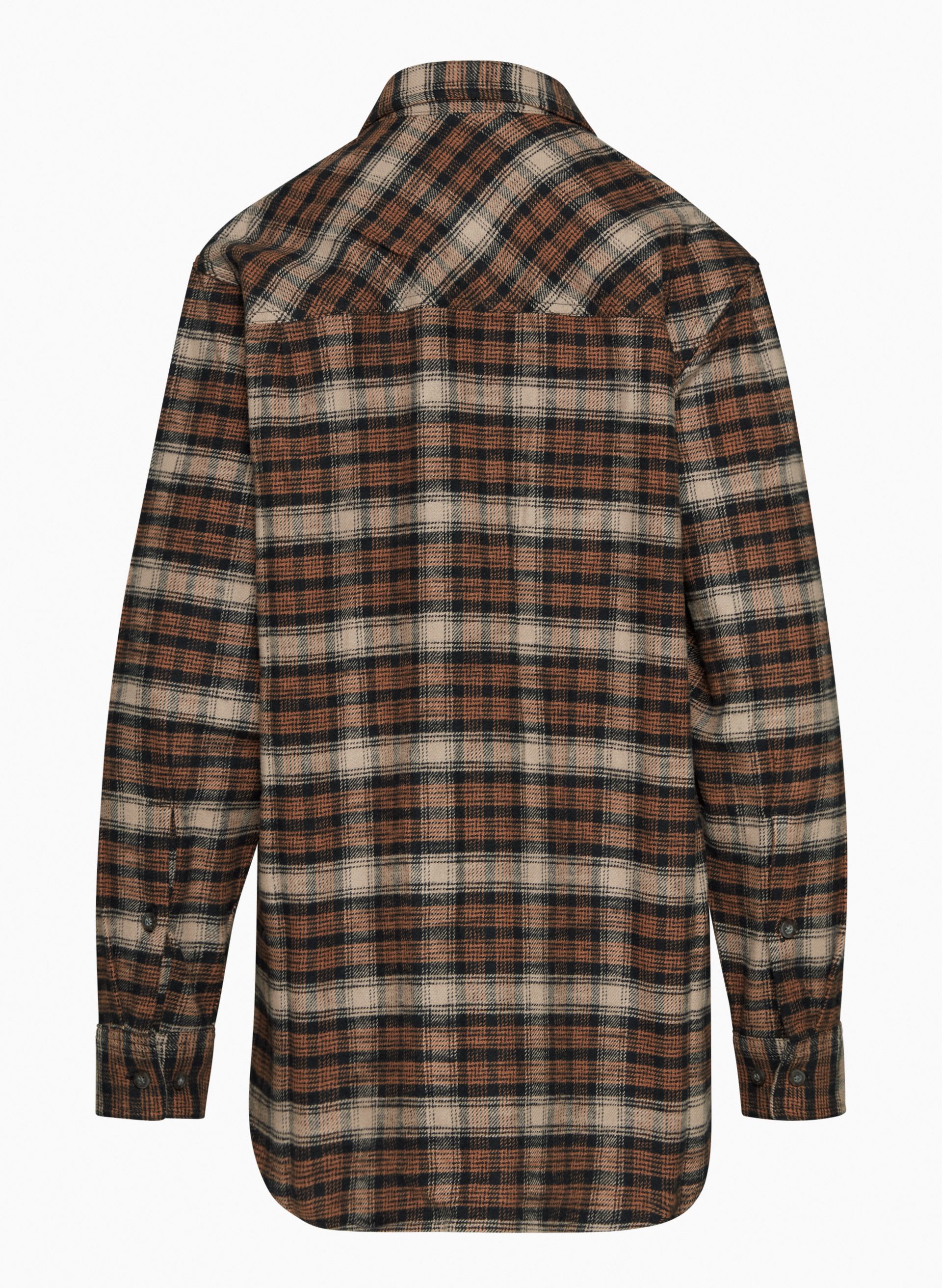 PLAID OVERSIZED SHIRT | Aritzia