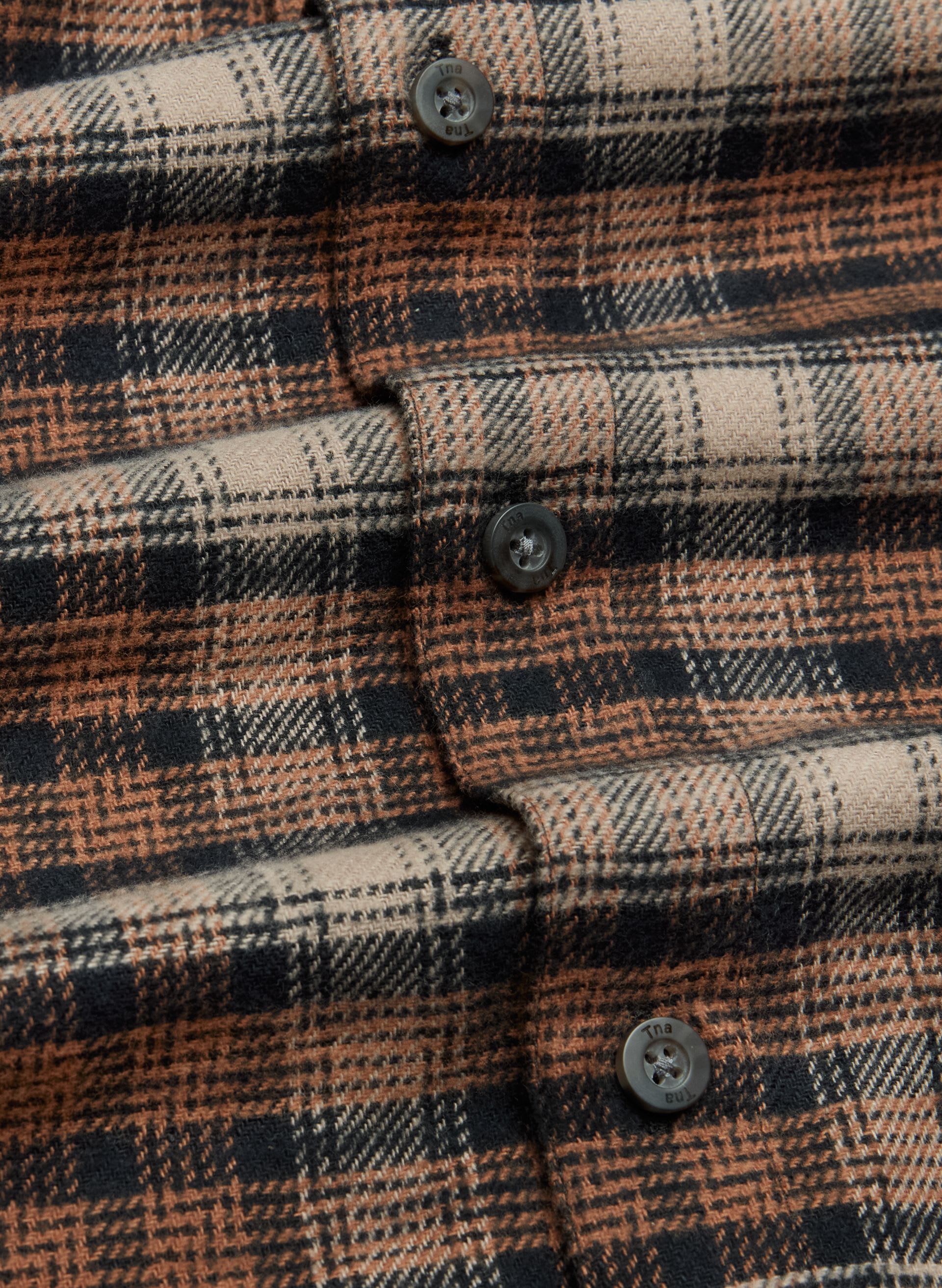 PLAID OVERSIZED SHIRT | Aritzia