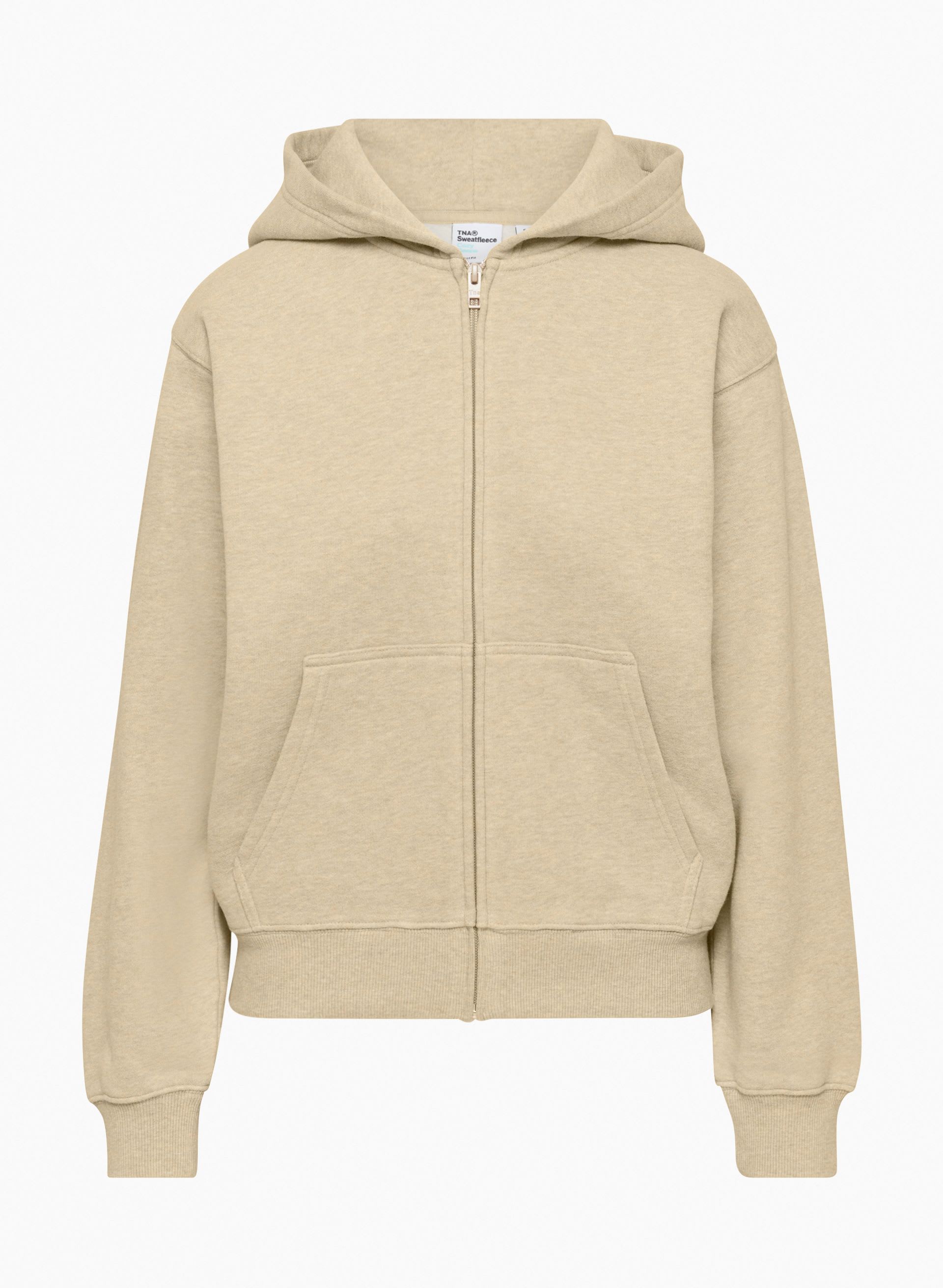 COZY FLEECE PERFECT ZIP HOODIE | Aritzia