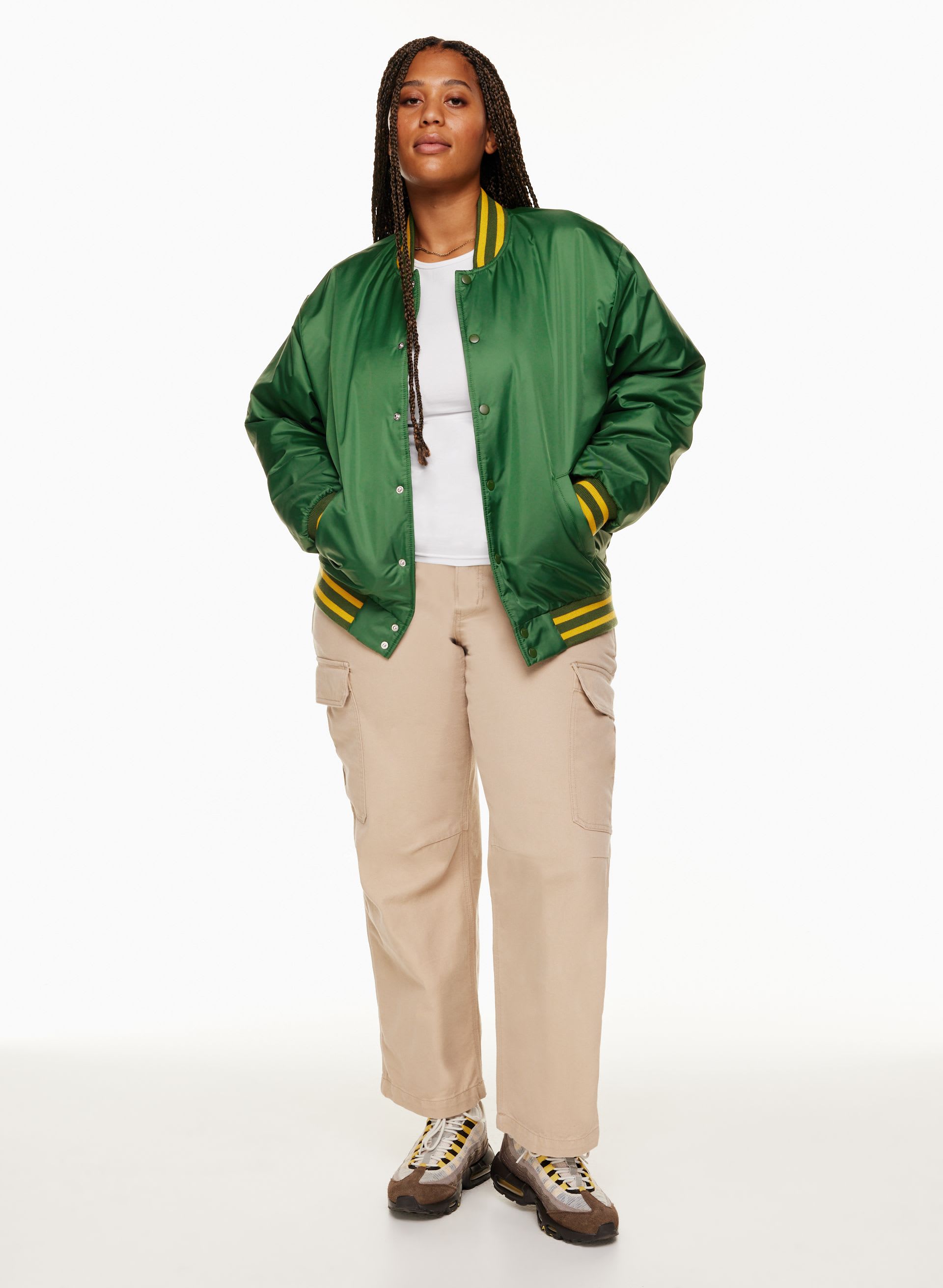 ミストレアス　Bicolor Compact Stadium Jacket Stadium Jacket | Aritzia CA