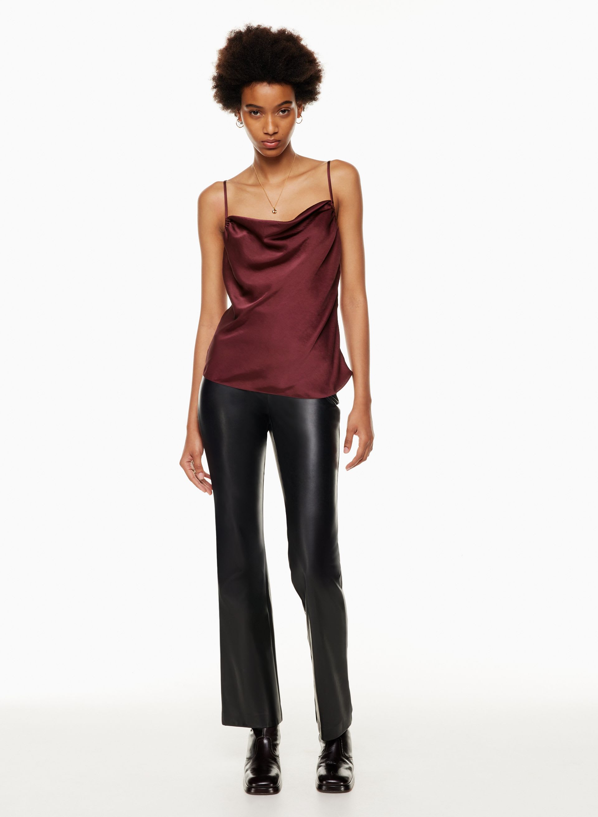 Allusion Satin Camisole | Aritzia US