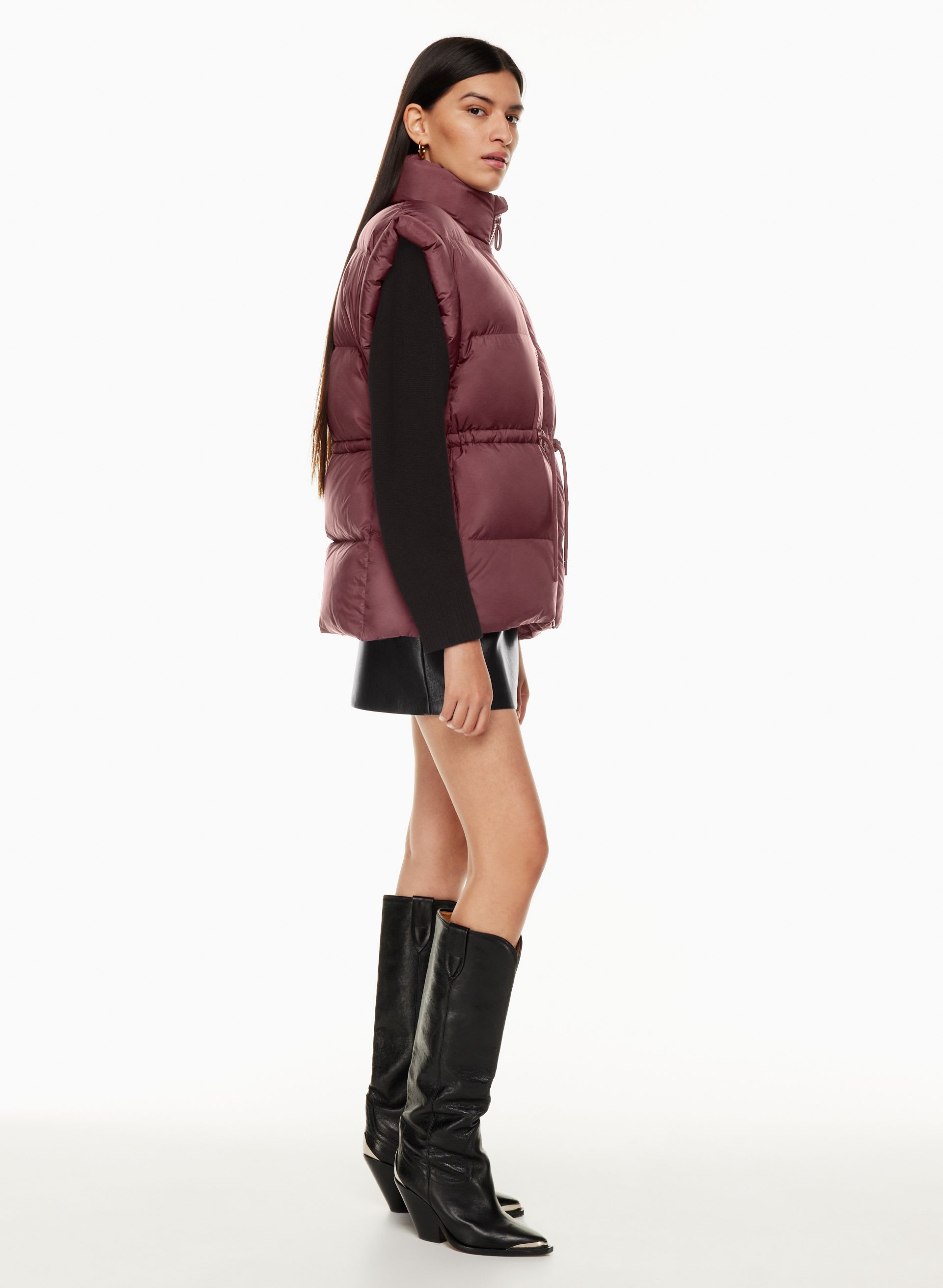 THE CHALET PUFFER VEST | Aritzia