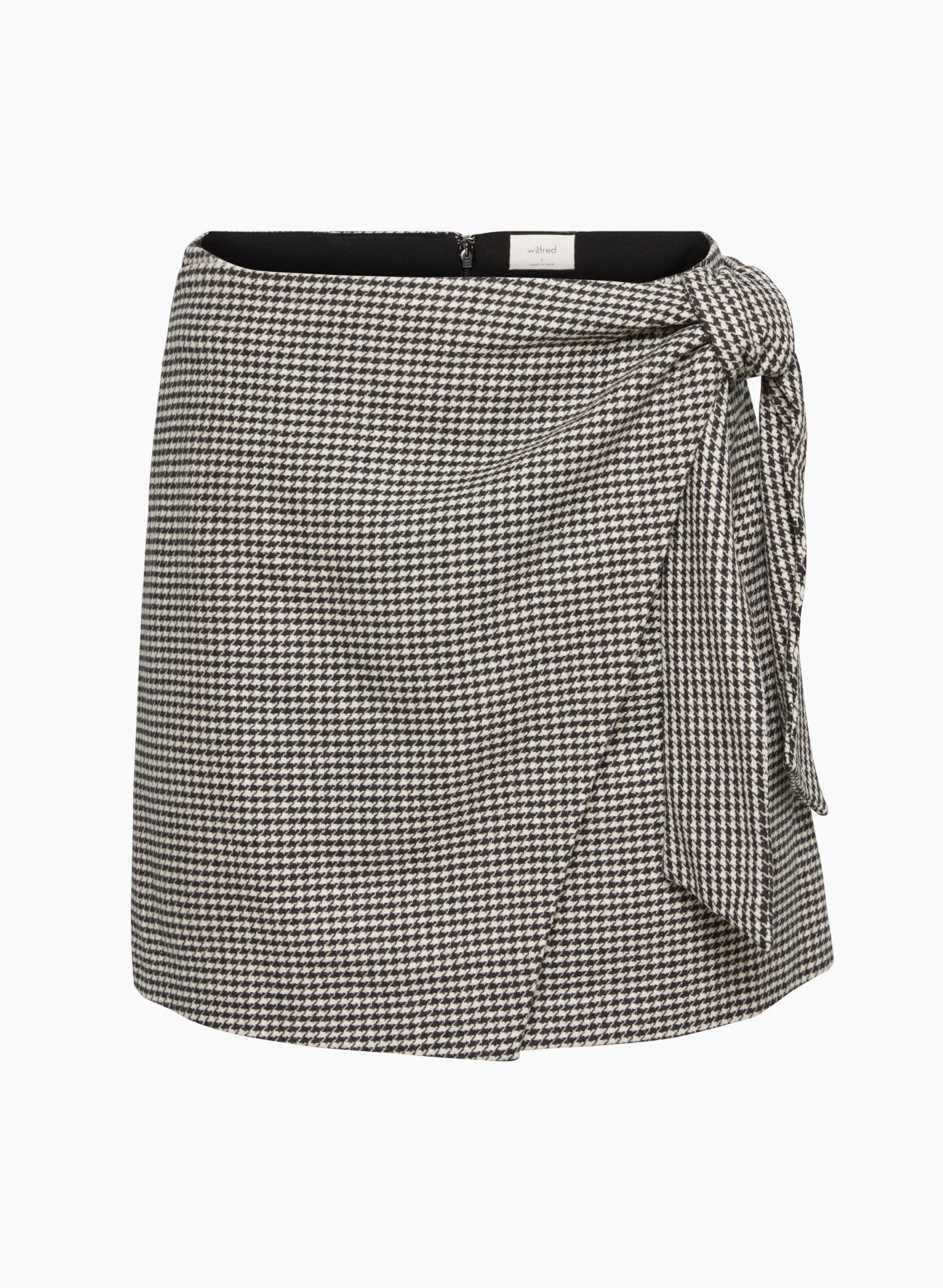 WRAP-FRONT SKIRT | Aritzia