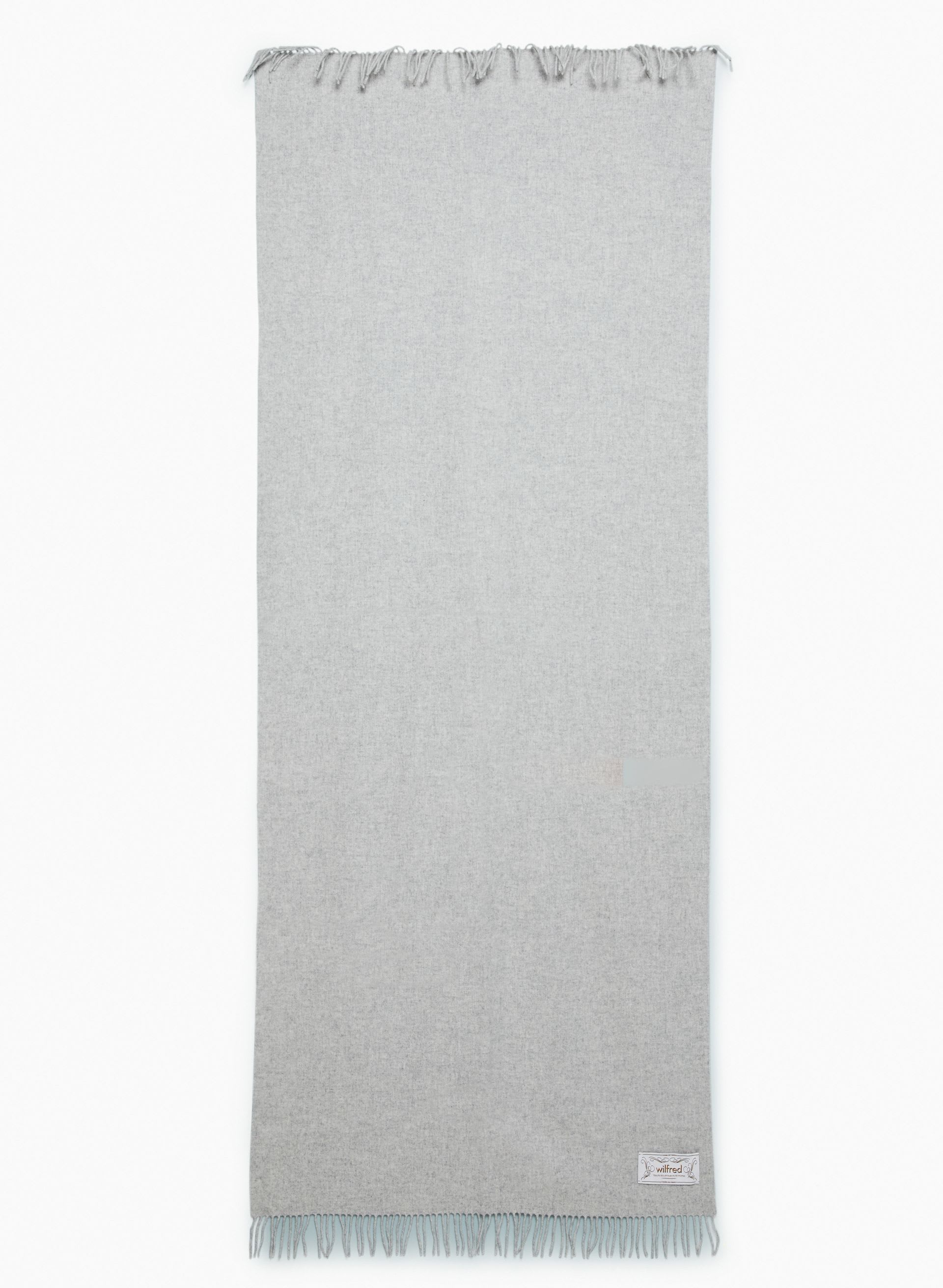 WOOL NARROW BLANKET SCARF | Aritzia